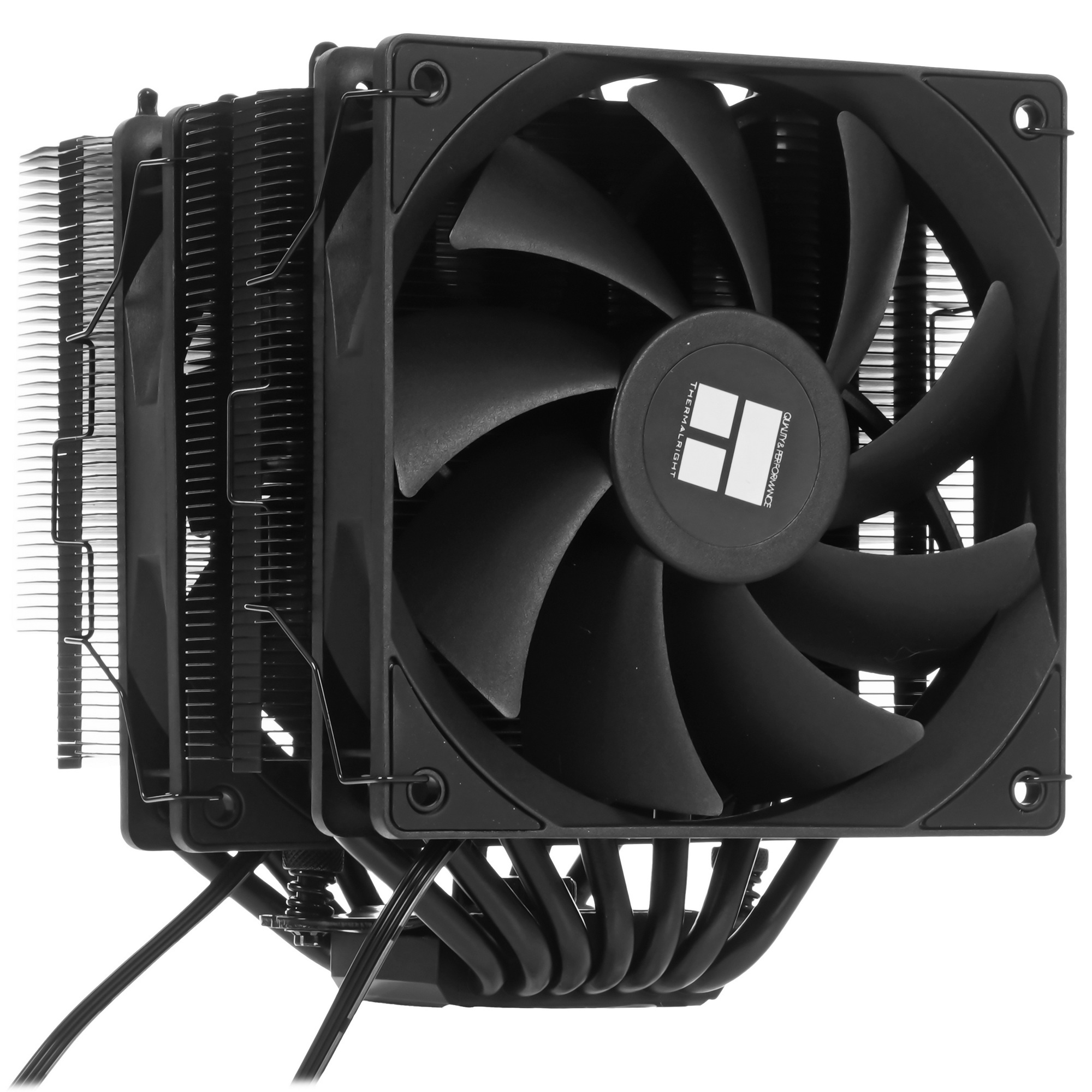 Кулер для процессора Thermalright Phantom Spirit 120 SE черный (4-pin PWM, 154mm, Ni/Cu, 7x6mm, 2x12