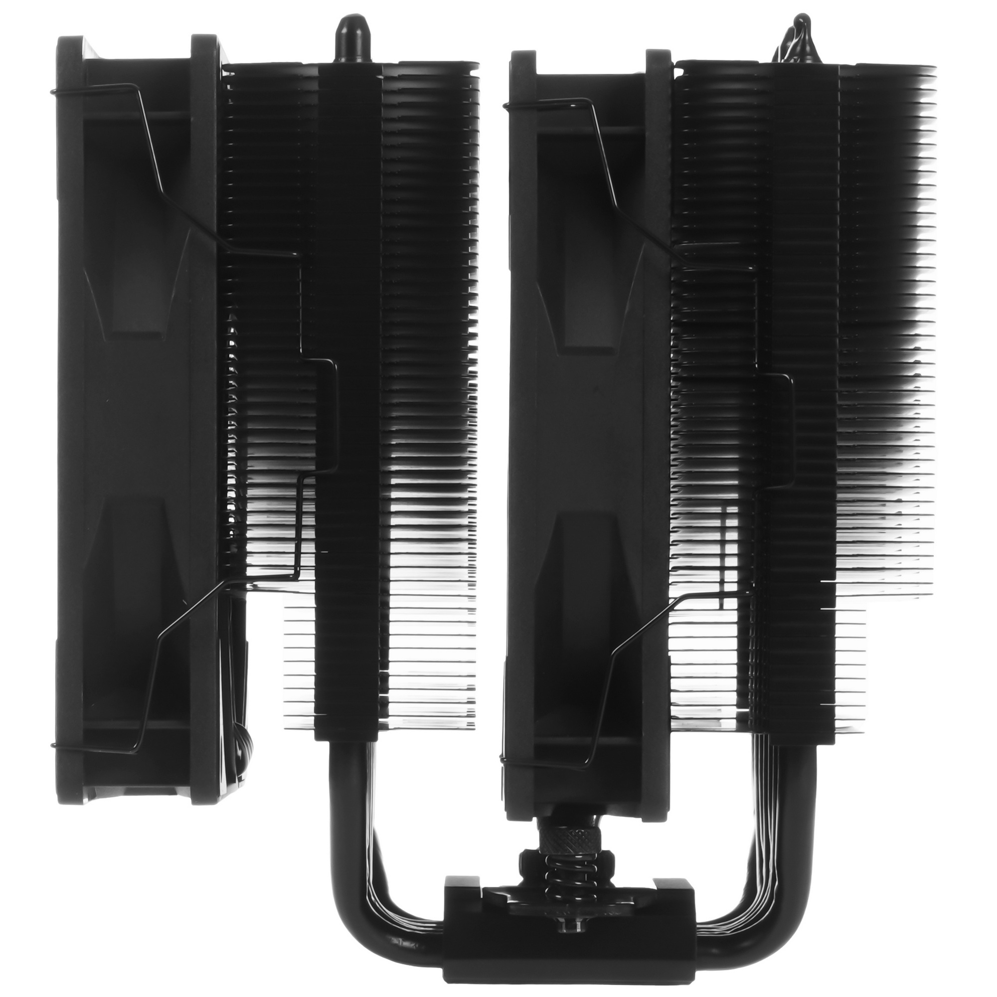 Кулер для процессора Thermalright Phantom Spirit 120 SE черный (4-pin PWM, 154mm, Ni/Cu, 7x6mm, 2x12