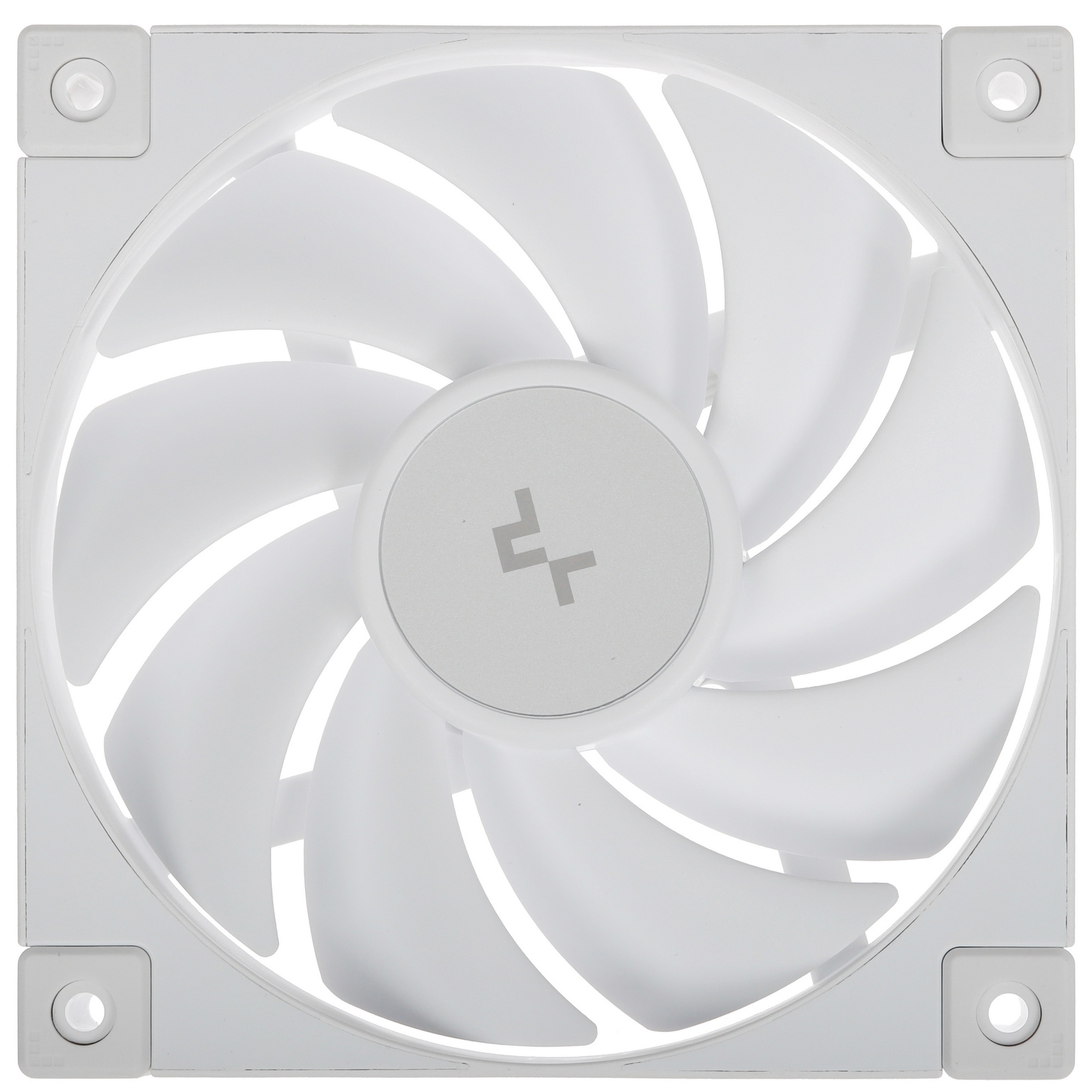 Комплект вентиляторов для корпуса DEEPCOOL FD12 (3 шт.) белый, 120 мм, 2050 об/мин, 27.6 дБ, 4 pin