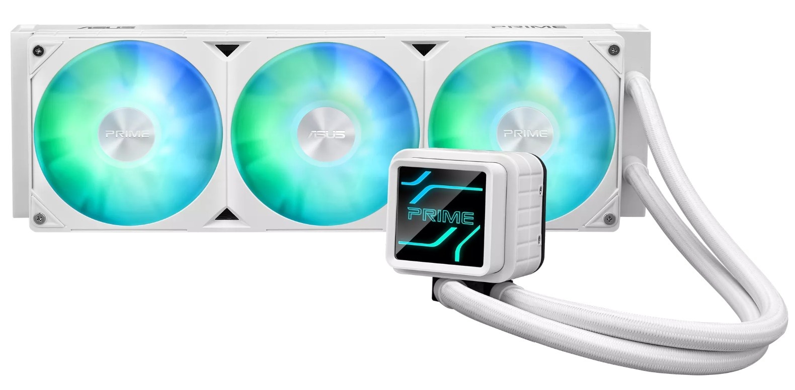 Жидкостная система охлаждения ASUS PRIME LC 360 ARGB WHT /AIO COOLER,3IN1 FAN,REPL LEN