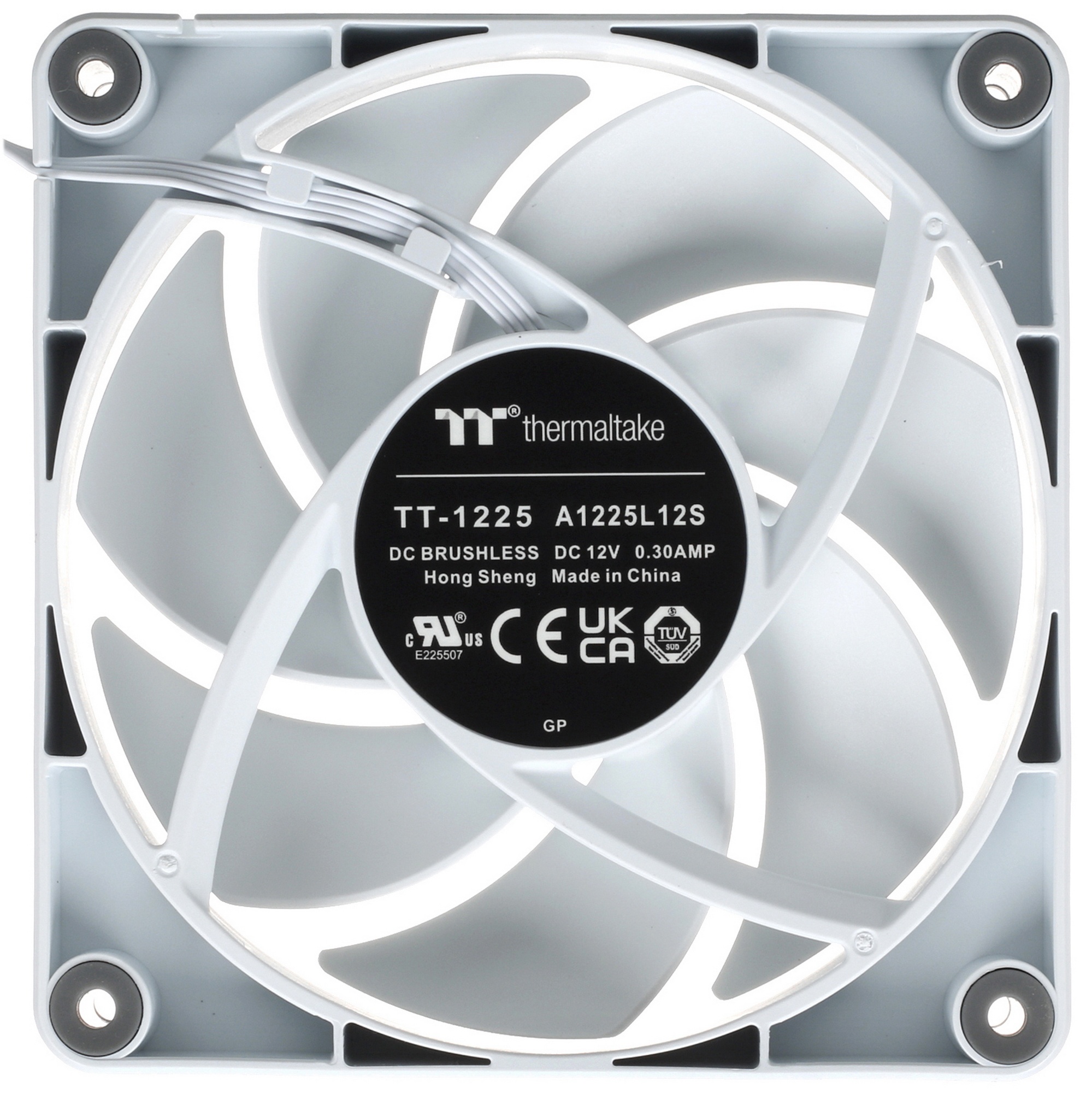 Комплект вентиляторов для корпуса Thermaltake CT120 (2 шт.) белый, 120 мм, 2000 об/мин, 25.8 дБ, 4 p