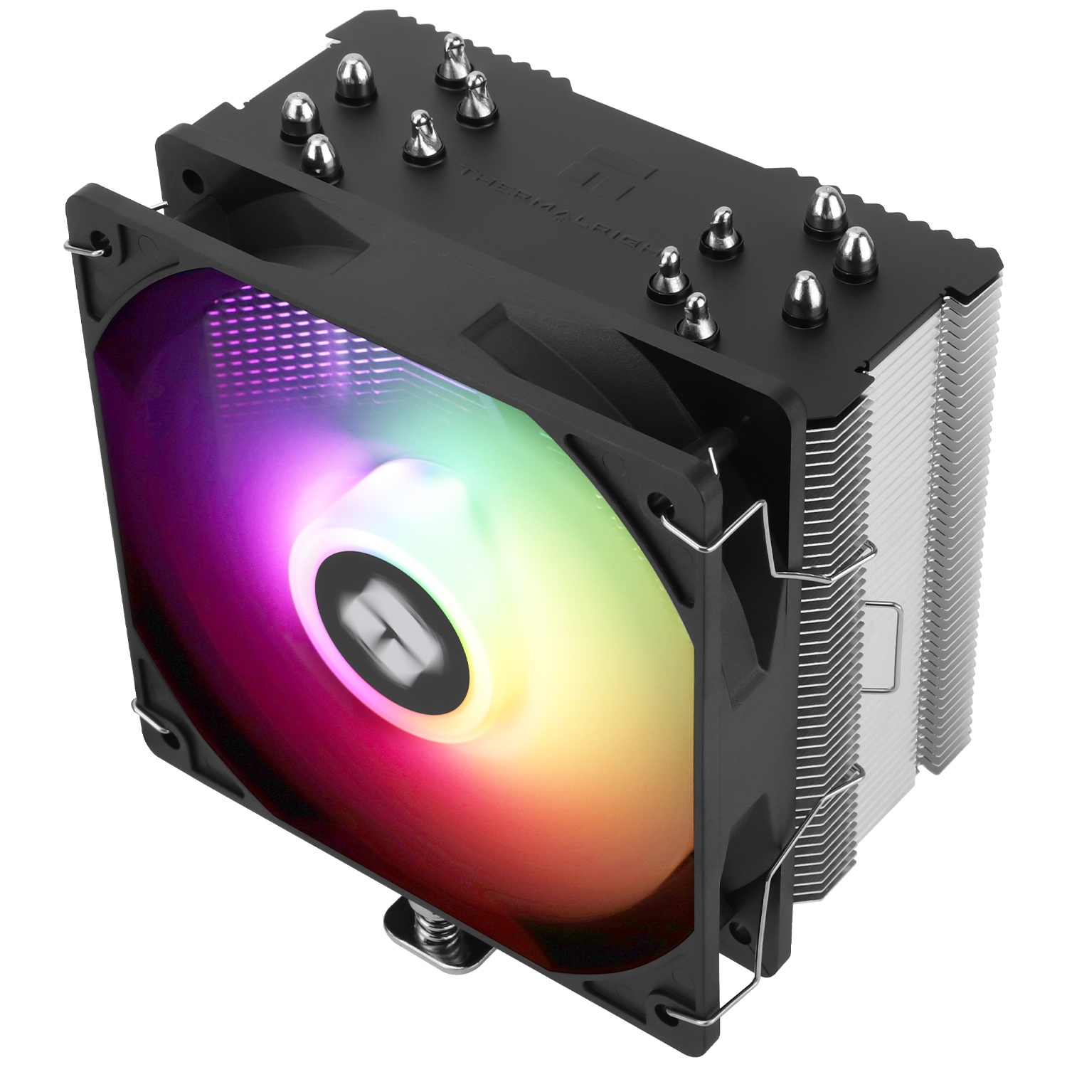 Устройство охлаждения(кулер) Thermalright Burst Assassin 120 SE ARGB Soc-AM5/AM4/1200/1700/1851 сере