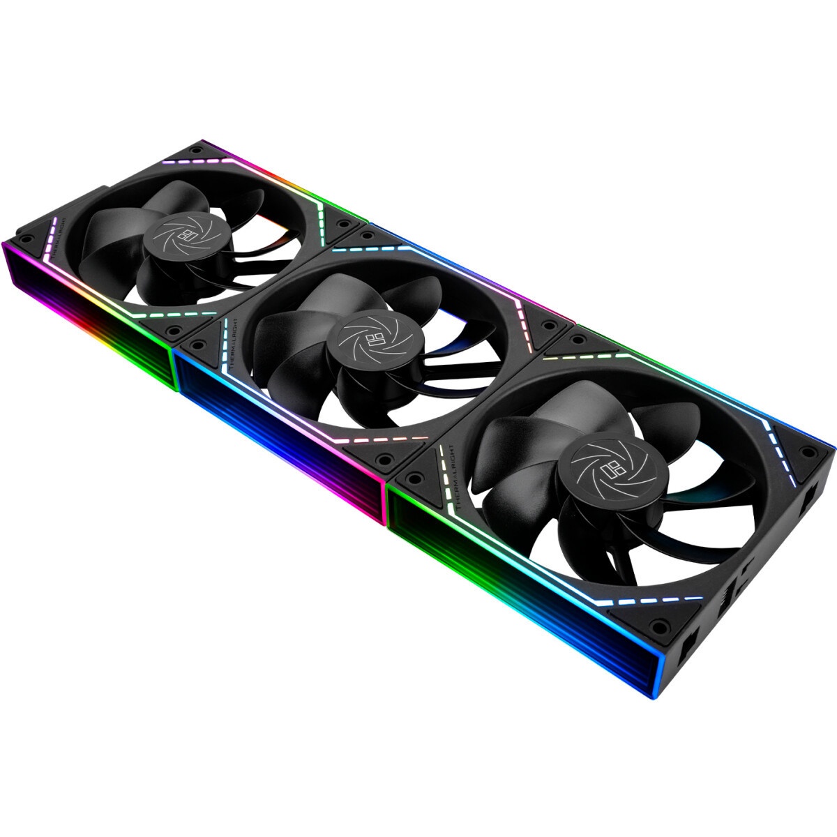 Вентилятор для корпуса Alseye Halo 4.0-W kit (3шт.) белый, 120 мм, 1300 об/мин, 24.8 дБ, 4 pin