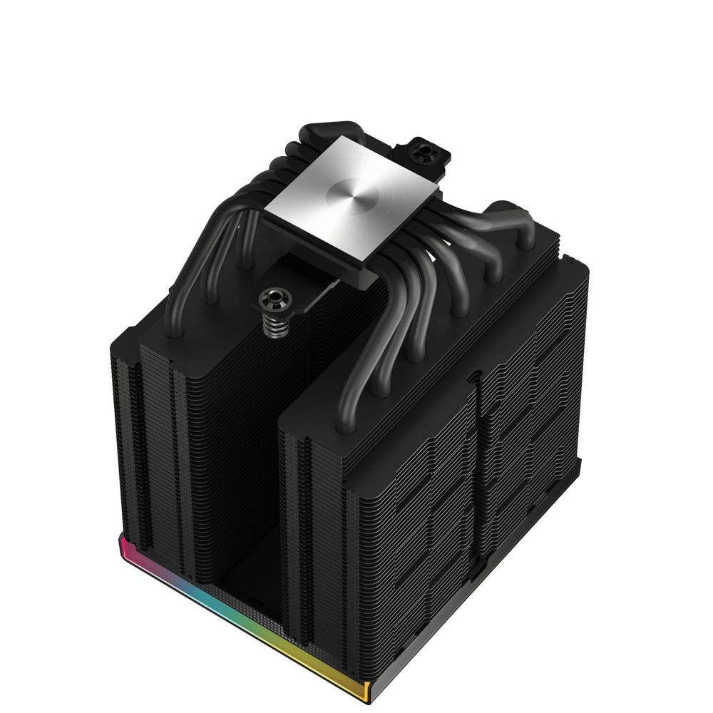 Кулер для процессора DEEPCOOL AK620 DIGITAL PRO черный, 120 мм, алюминий/медь, 1750 об/мин, 25 дБ, 4