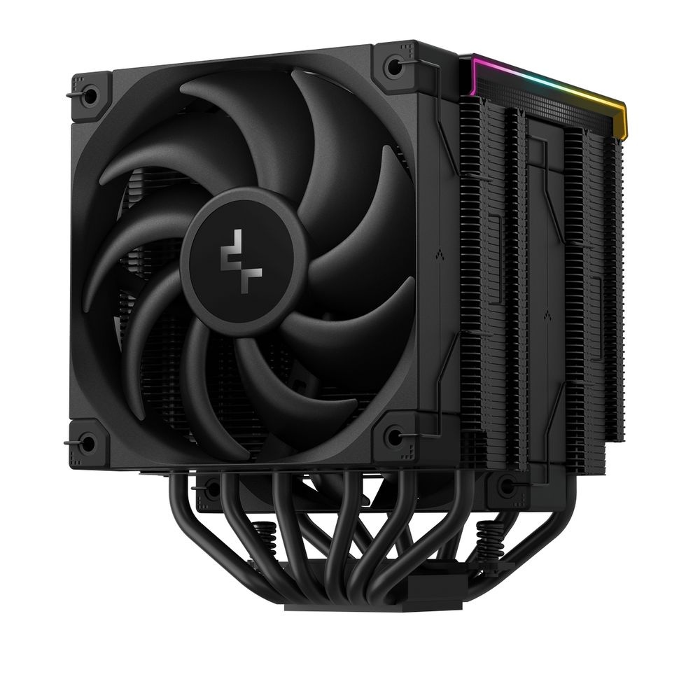 Кулер для процессора DEEPCOOL AK620 DIGITAL PRO черный, 120 мм, алюминий/медь, 1750 об/мин, 25 дБ, 4