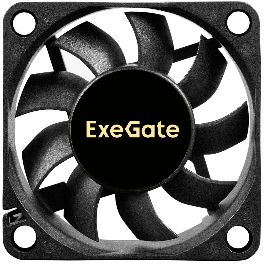 Вентилятор для корпуса ExeGate ExtraSilent ES06015B3P черный, 60 мм, 2500 об/мин, 17 дБ, 3 pin
