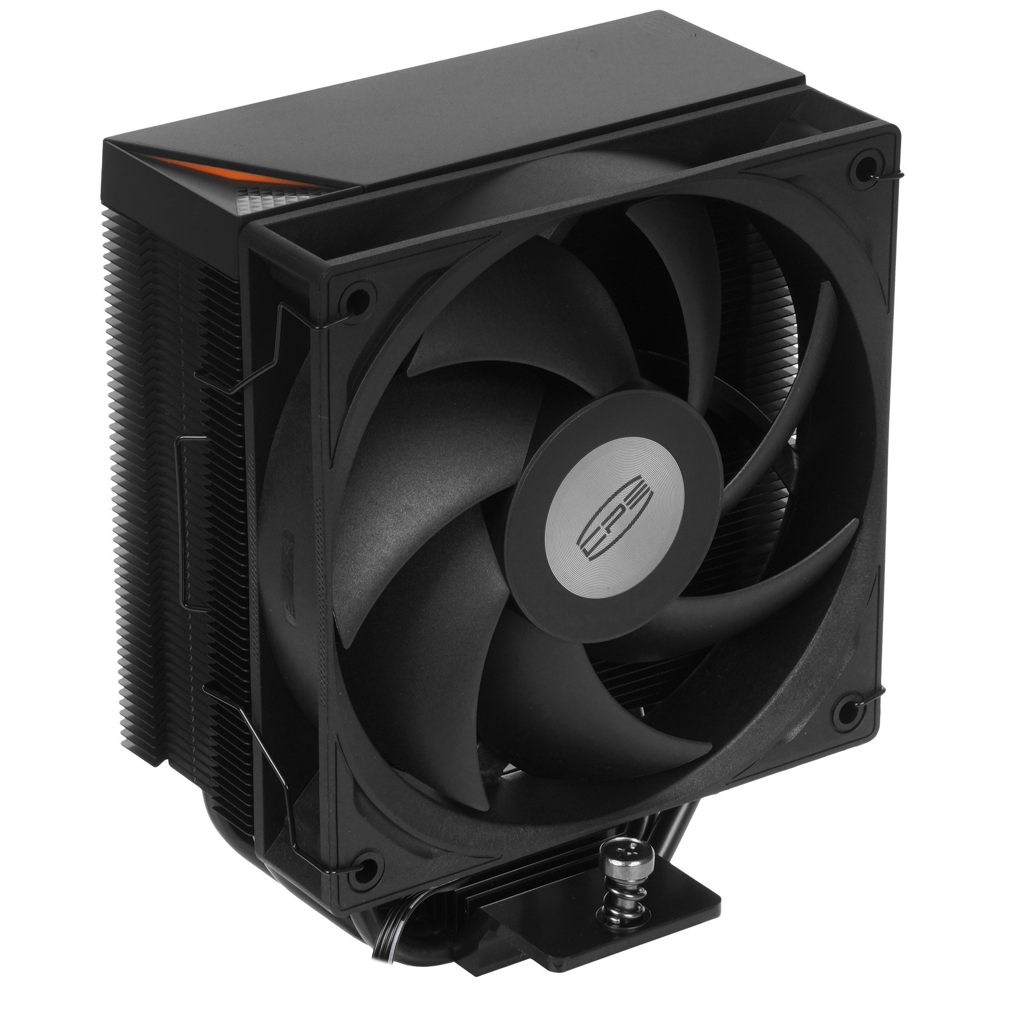Кулер для процессора PCCooler RT400 Digital BK (230W, 4-pin PWM, LED temp., 152mm, Al/Cu, 4x6mm, 1x1