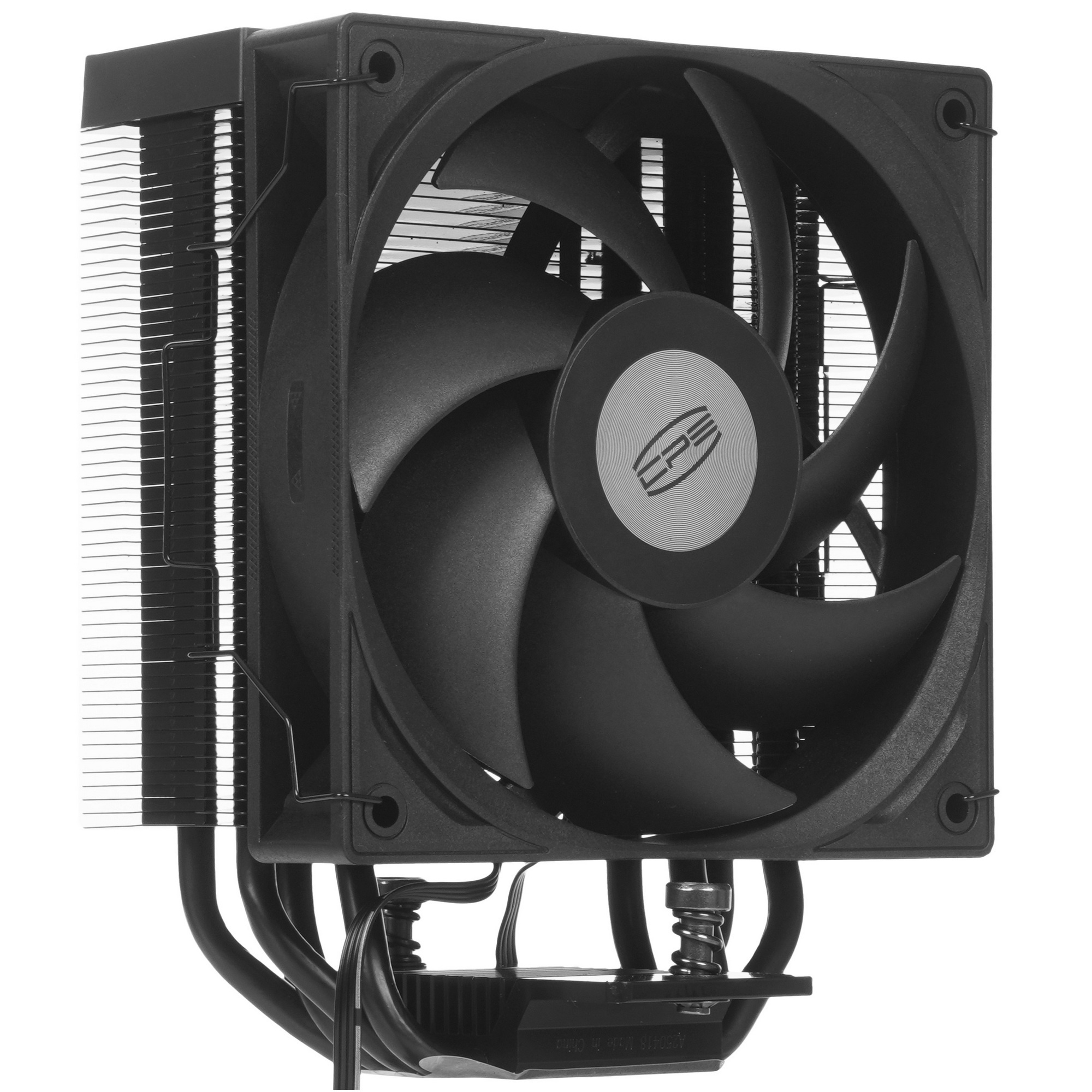Кулер для процессора PCCooler RT400 Digital BK (230W, 4-pin PWM, LED temp., 152mm, Al/Cu, 4x6mm, 1x1