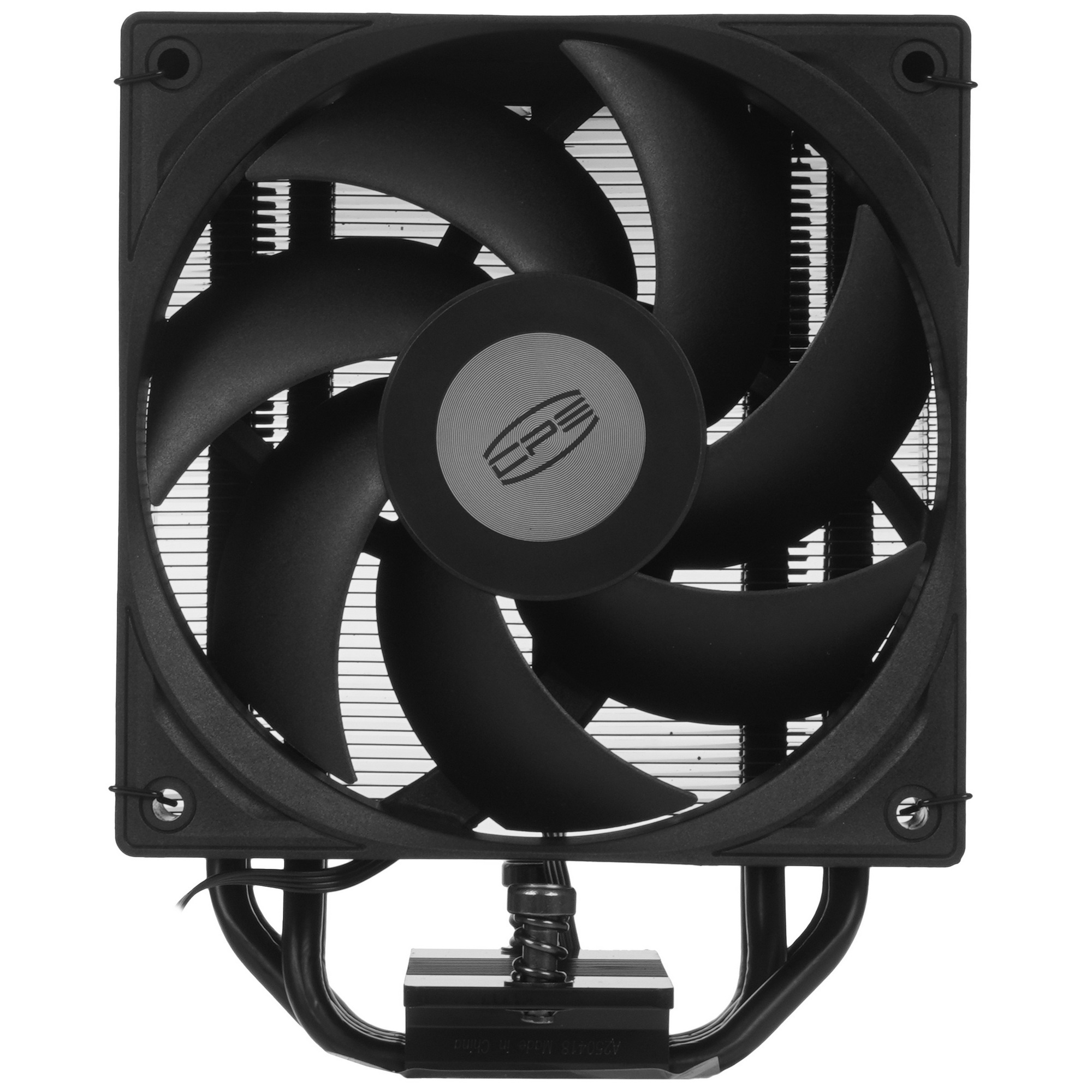 Кулер для процессора PCCooler RT400 Digital BK (230W, 4-pin PWM, LED temp., 152mm, Al/Cu, 4x6mm, 1x1