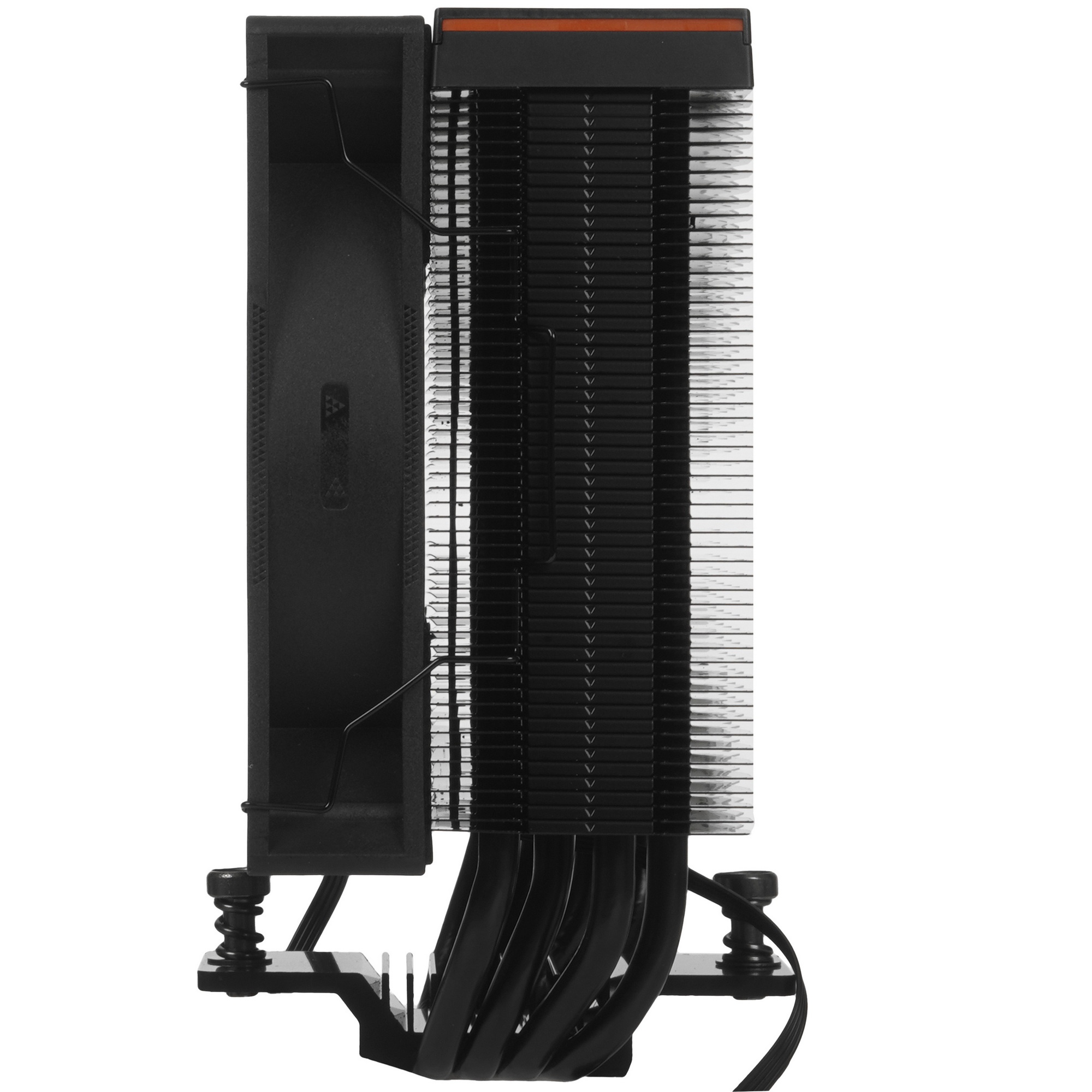 Кулер для процессора PCCooler RT400 Digital BK (230W, 4-pin PWM, LED temp., 152mm, Al/Cu, 4x6mm, 1x1