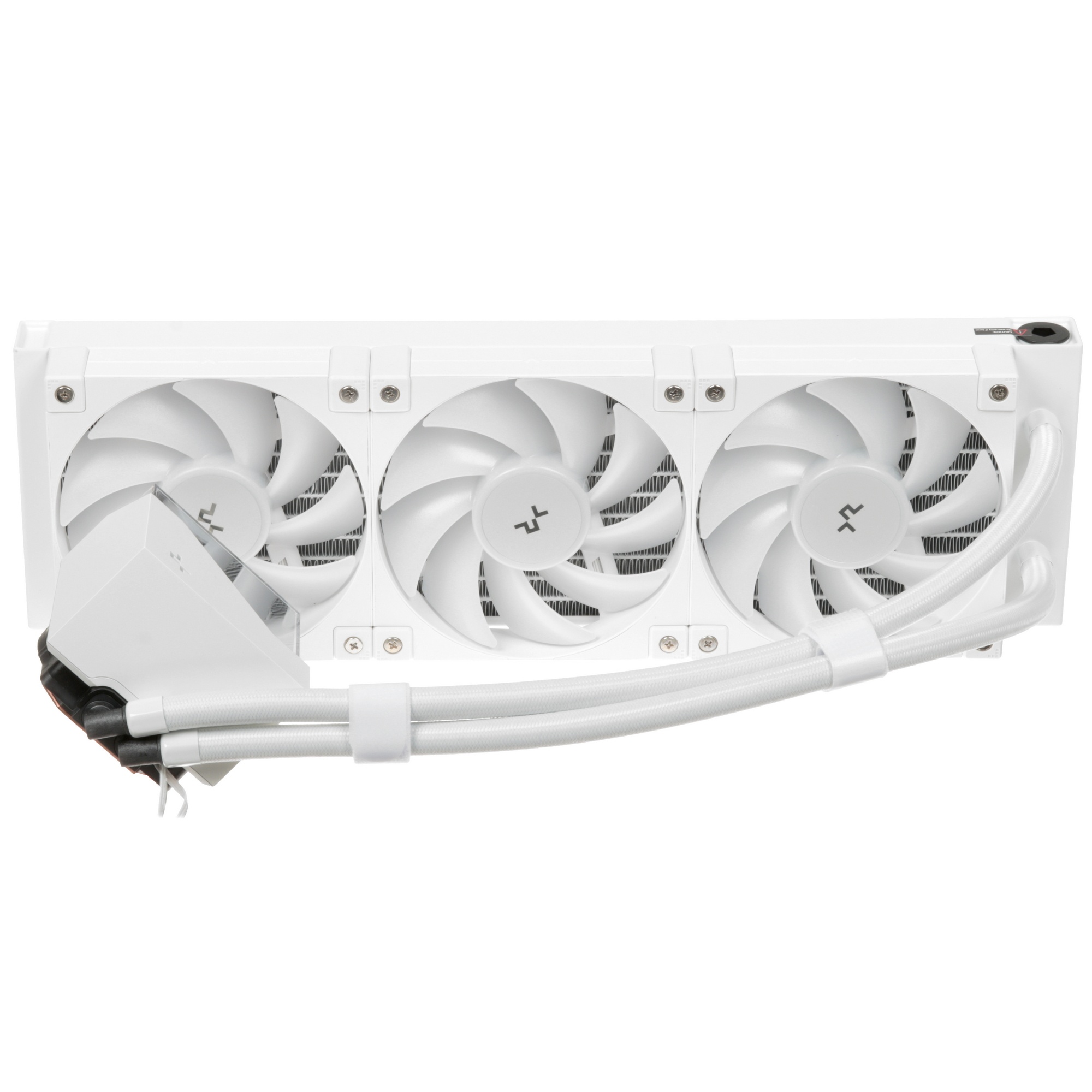 Система жидкостного охлаждения DEEPCOOL LT360 ARGB белый, 120 мм, алюминий/медь, 2400 об/мин, 38.71