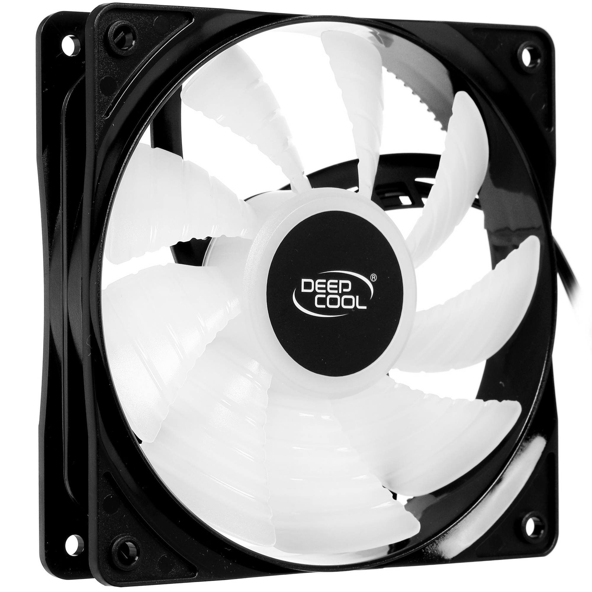Вентилятор для корпуса DEEPCOOL RF120R черный, 120 мм, 1300 об/мин, 21.9 дБ, 3 pin