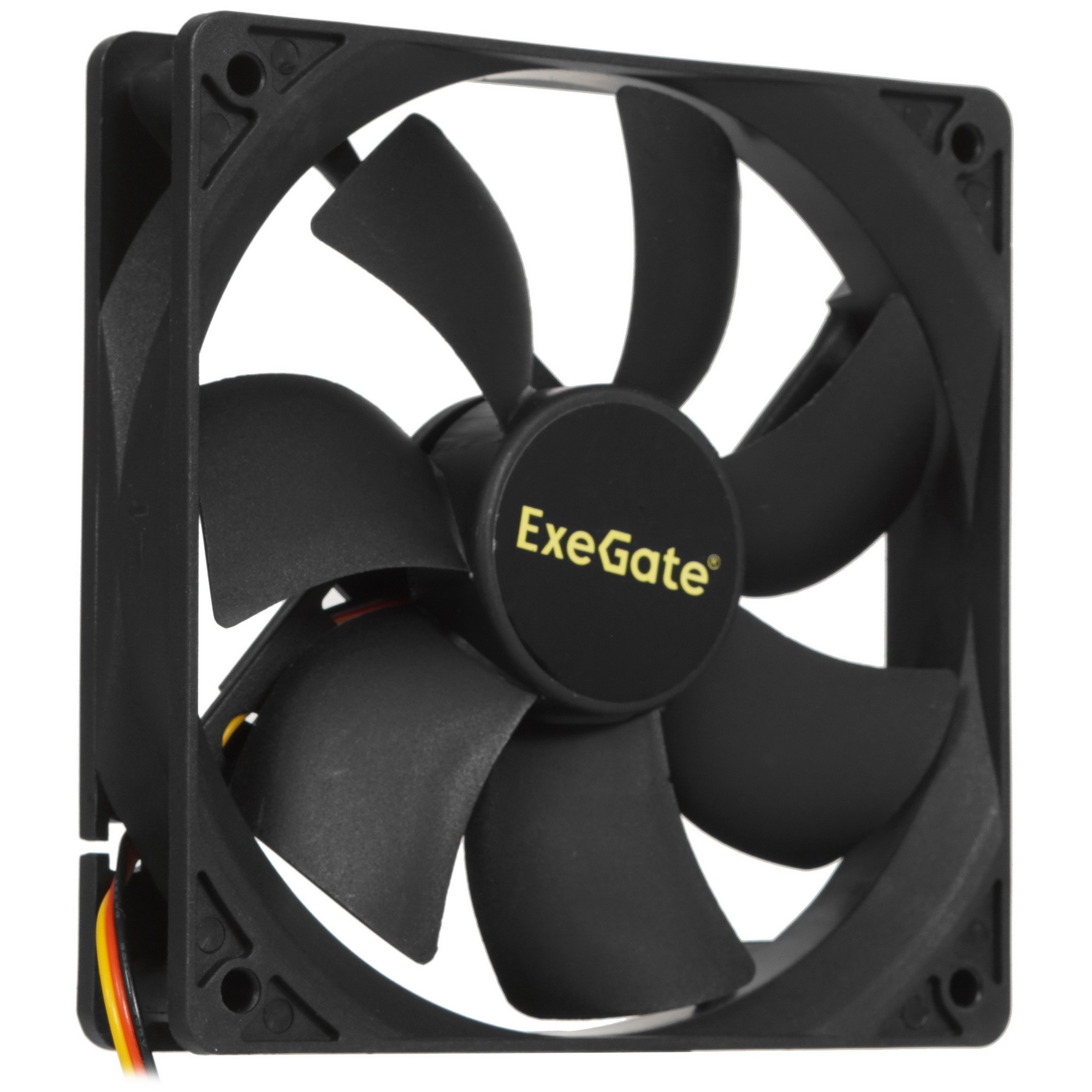 Вентилятор для корпуса ExeGate ExtraPower EP12025B3P черный, 120 мм, 1850 об/мин, 30 дБ, 3 pin