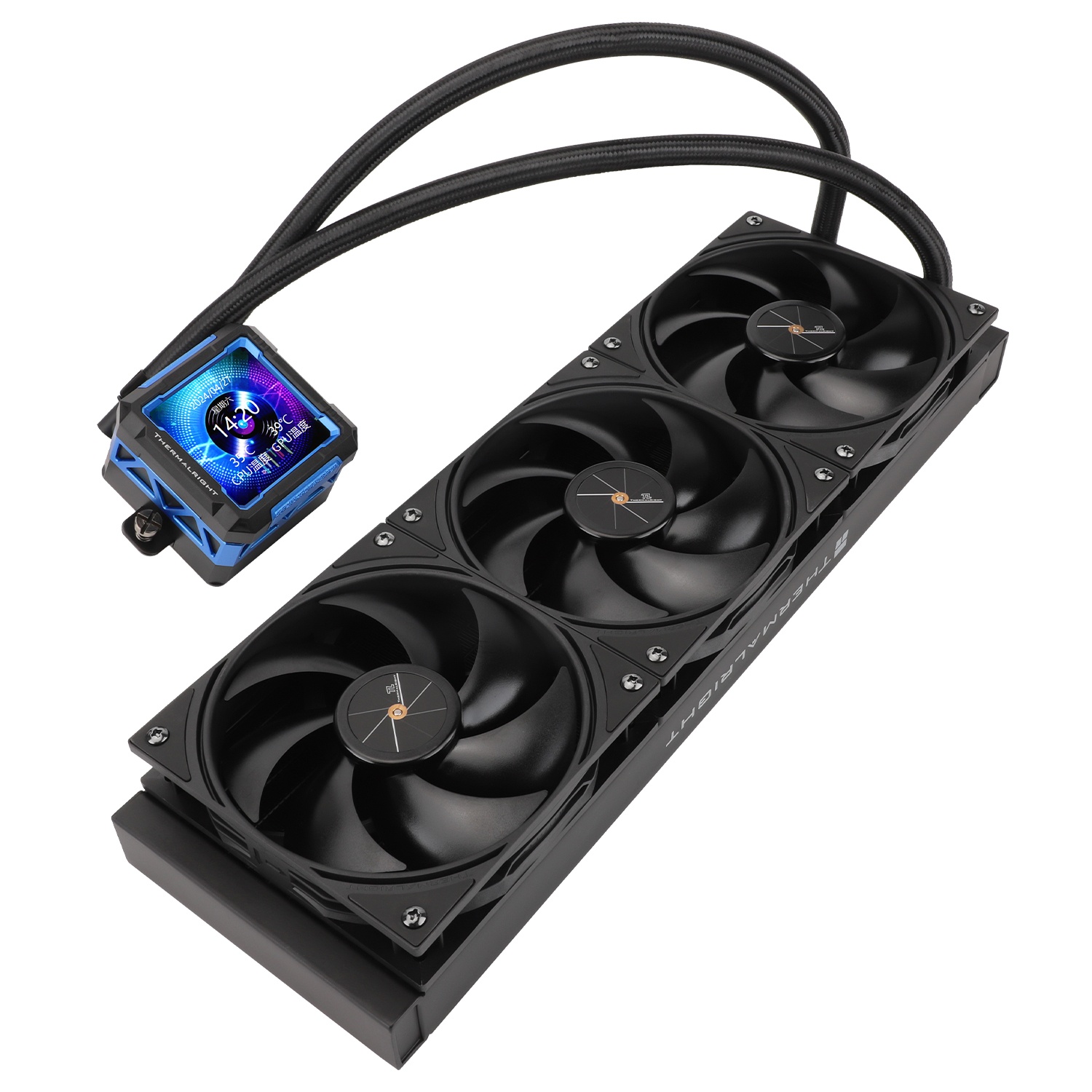 Водяное охлаждение для процессора Thermalright Frozen Warframe Pro 360 черный (360mm / Fans: 3x120mm