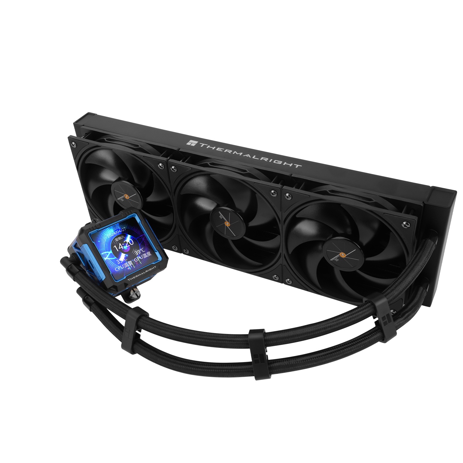 Водяное охлаждение для процессора Thermalright Frozen Warframe Pro 360 черный (360mm / Fans: 3x120mm