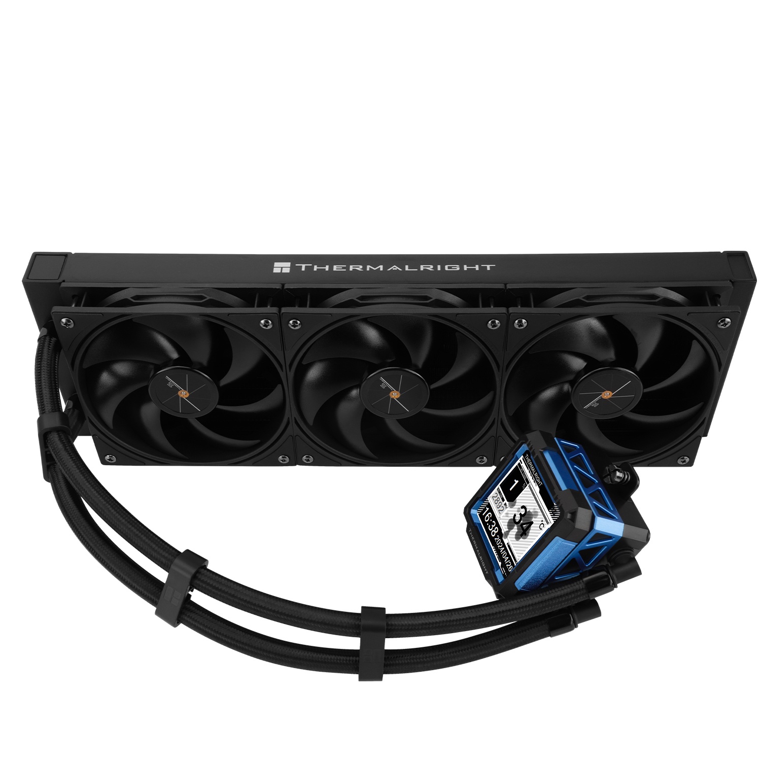 Водяное охлаждение для процессора Thermalright Frozen Warframe Pro 360 черный (360mm / Fans: 3x120mm