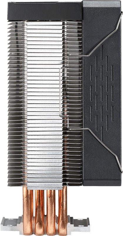 Кулер Aerocool / Formula Ice Burg Plus ARPW 4P ARGB черный 120мм алюминий+медь 34db 4-pin 200W 158мм