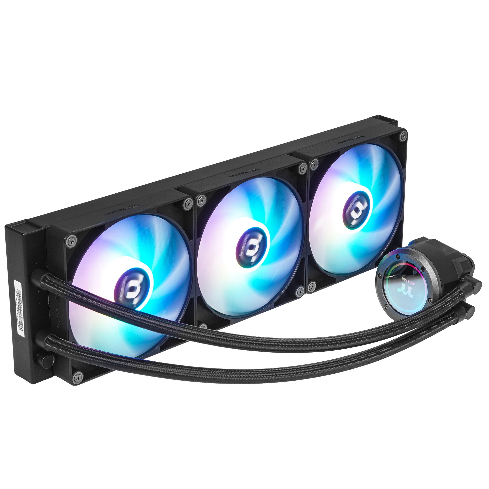 Система водяного охлаждения Thermaltake TH420 V2 ARGB Soc-AM5/AM4/1151/1200/1700 черный 4-pin 34.7dB