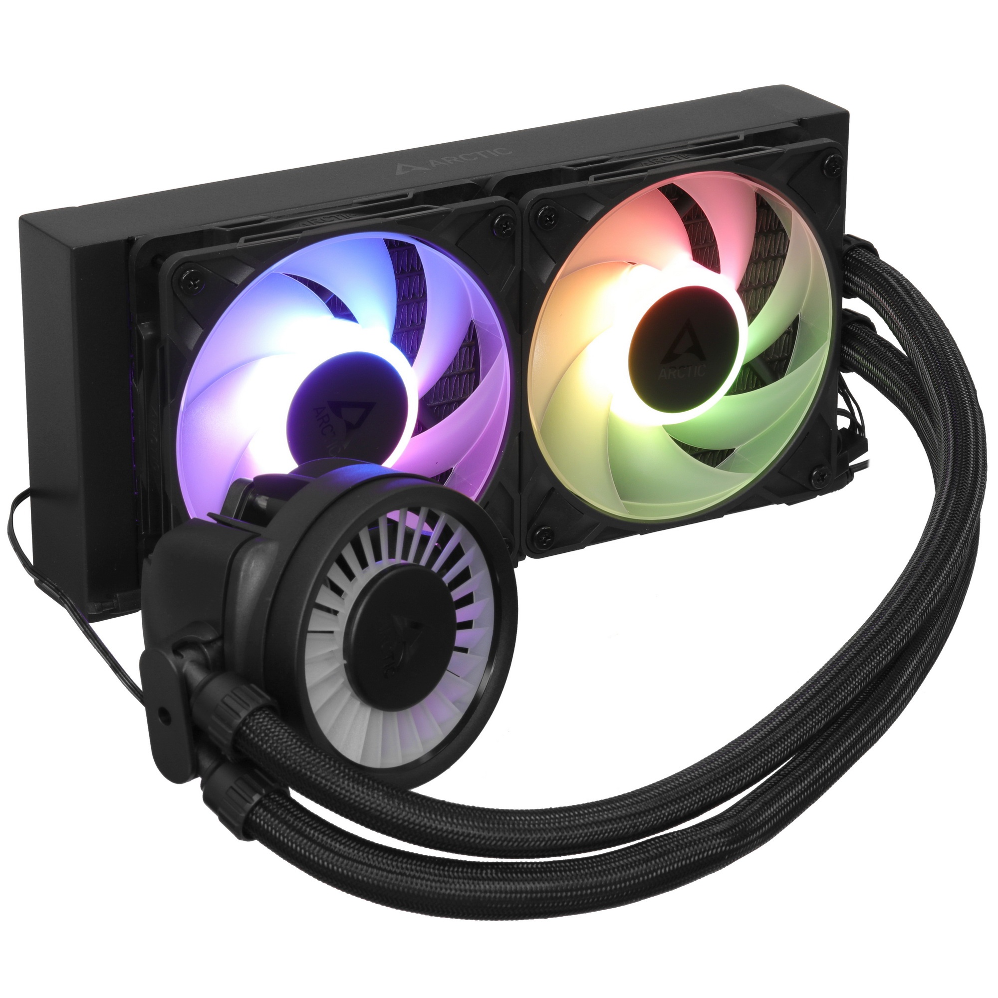 Жидкостная система охлаждения Arctic Liquid Freezer III 240 A-RGB черный, 120 мм, алюминий, 2800 об/