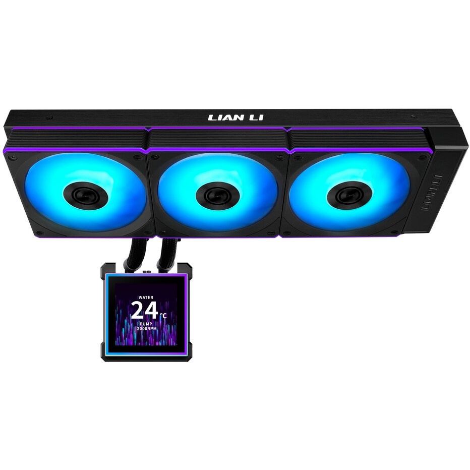 Система водяного охлаждения Lian Li G89.GA2P36W.R1 GA II Trinity Perfomance 360 White (GA2P36W) / 3x