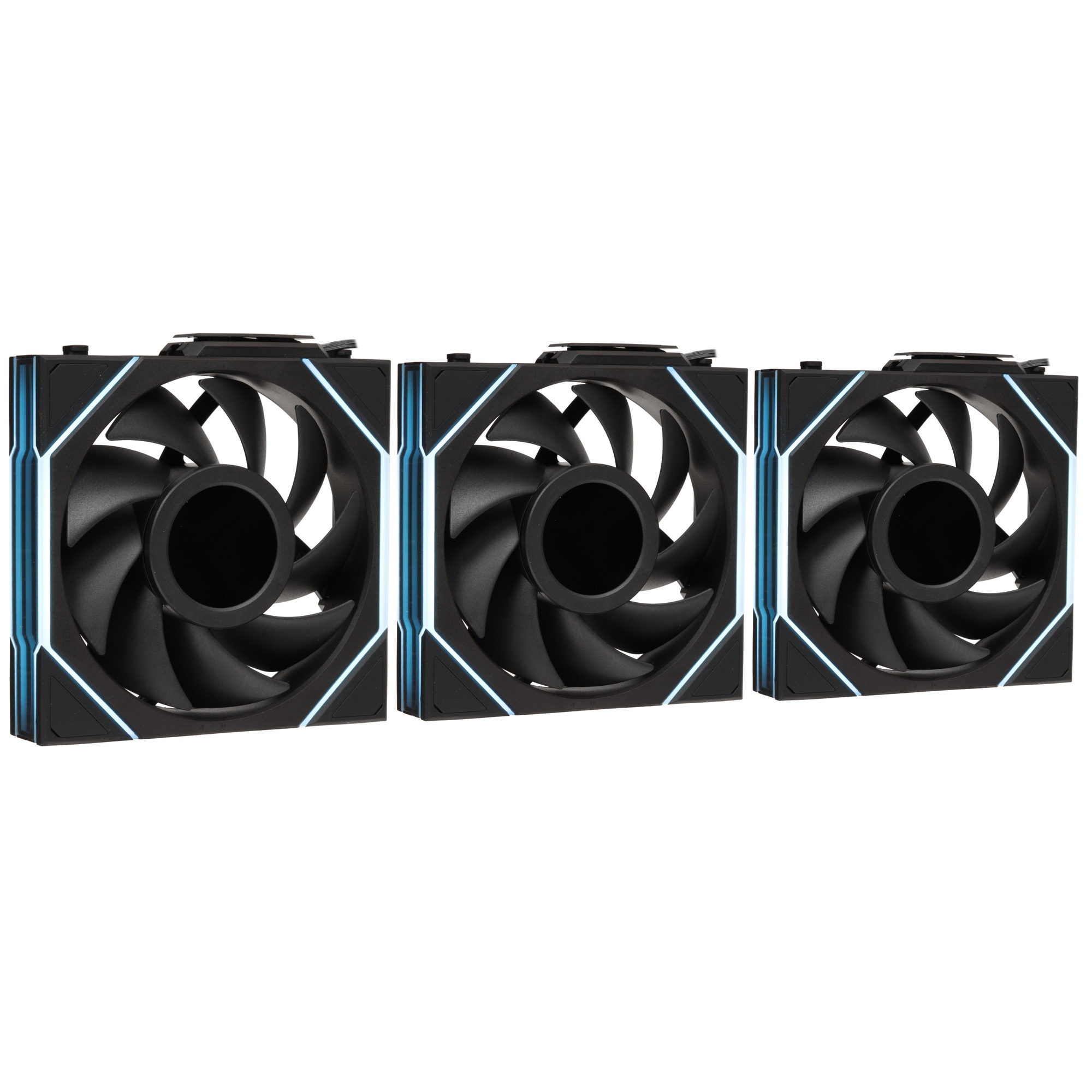 Вентилятор для корпуса Lian-Li Uni Fan TL Wireless LCD 120 LCD ARGB 120х124.5x28 черный 4-pin 27дБ (