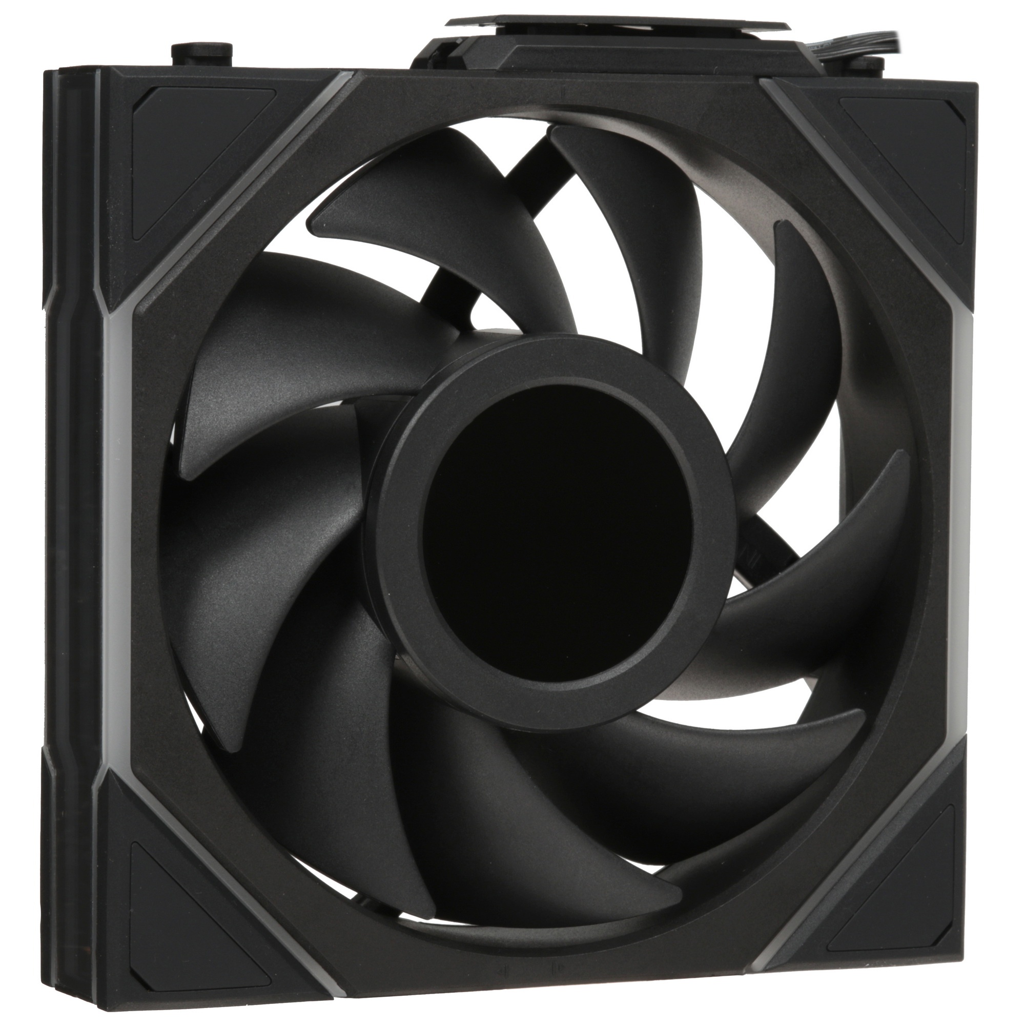 Вентилятор для корпуса Lian-Li Uni Fan TL Wireless LCD 120 LCD ARGB 120х124.5x28 черный 4-pin 27дБ (