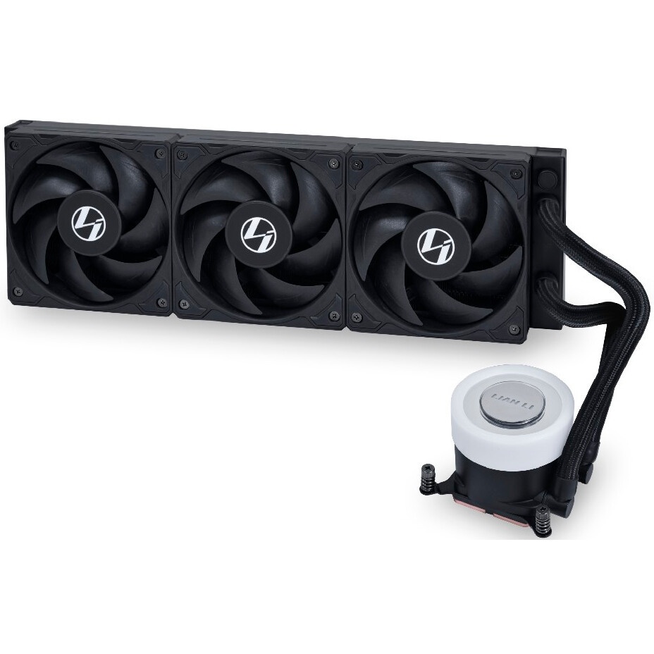 Система водяного охлаждения Lian Li G89.GA2P36B.R1 GA II Trinity Perfomance 360 Black (GA2P36B) / 3x