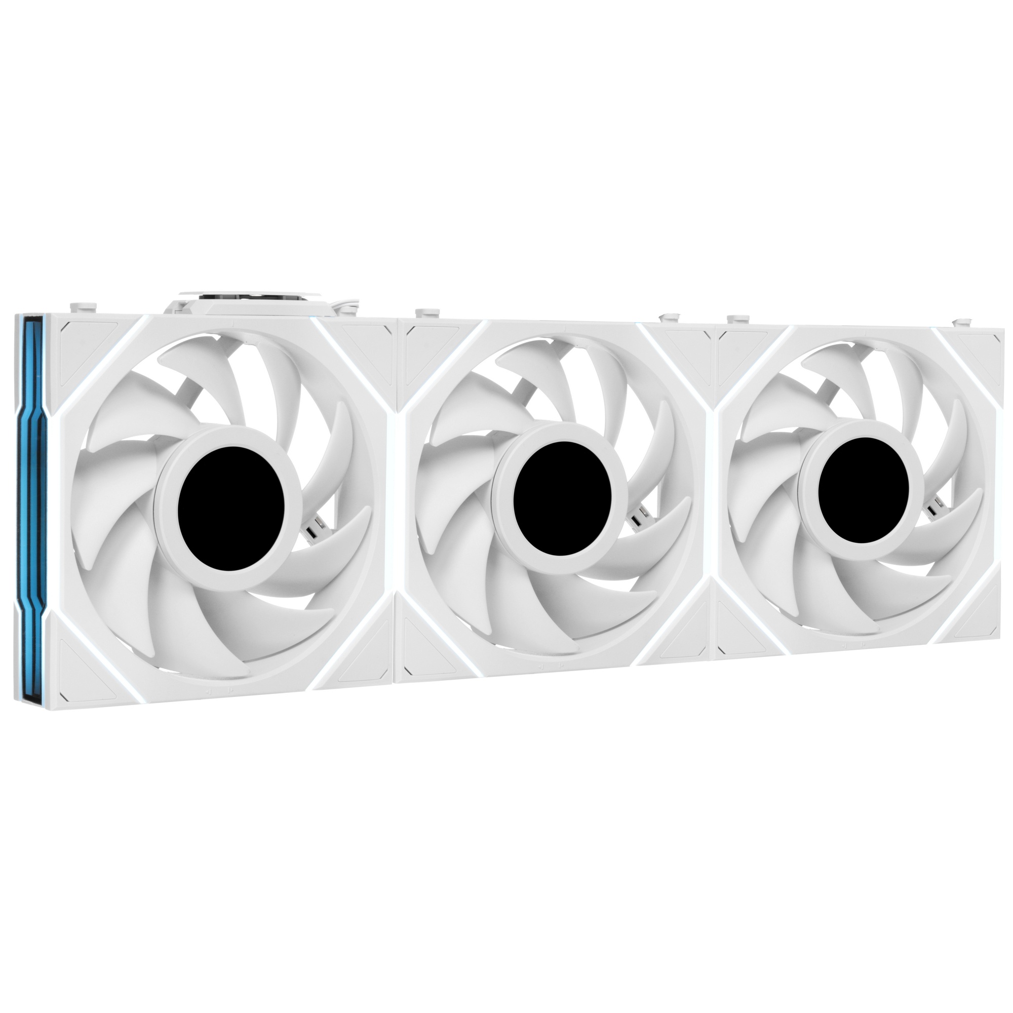 Вентилятор для корпуса Lian-Li Uni Fan TL Wireless LCD 120 LCD ARGB 120х124.5x28 белый 4-pin 27дБ (G