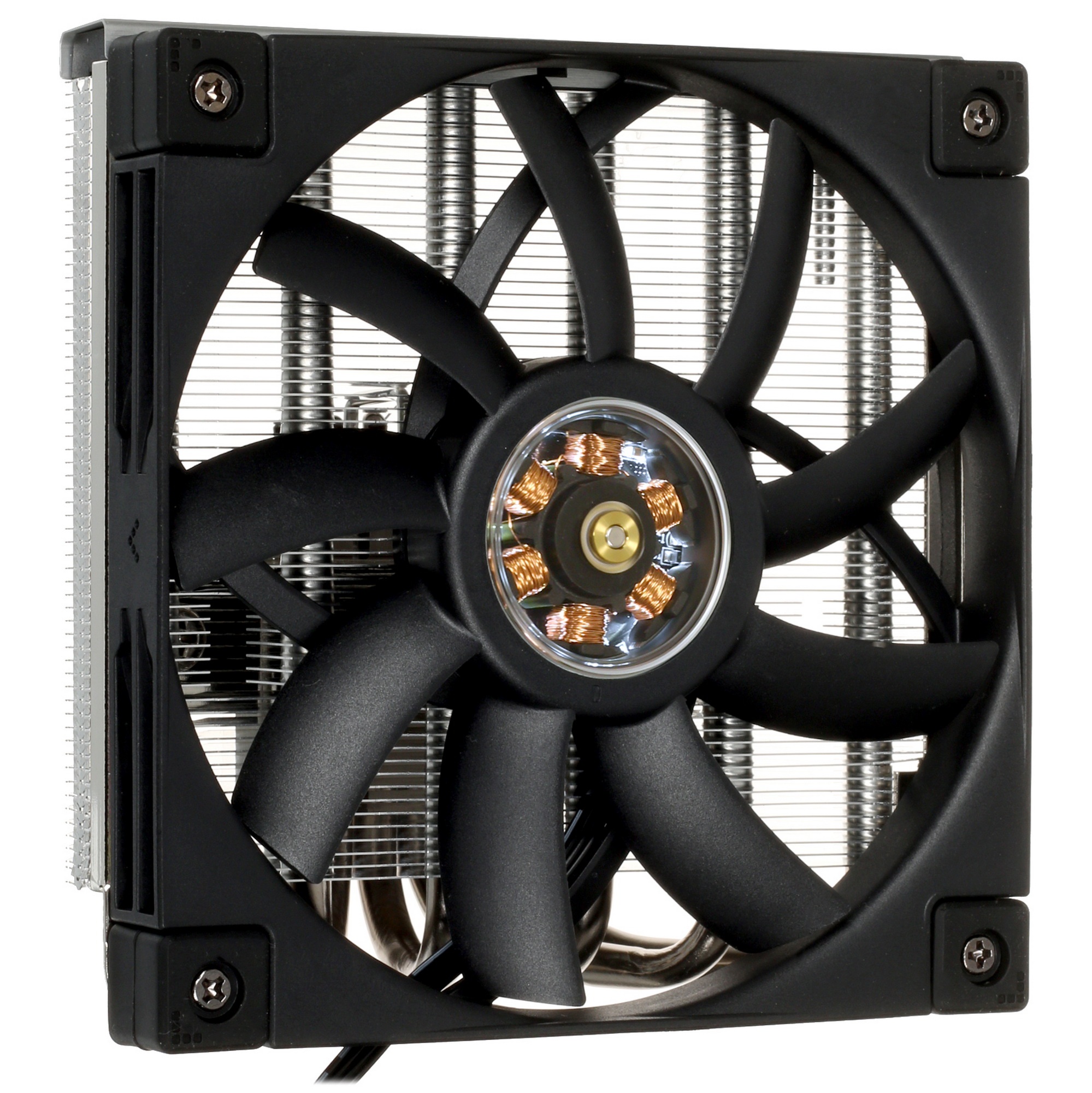 Кулер для процессора DEEPCOOL AN600 серебристый, 120 мм, алюминий/медь, 1850 об/мин, 24.2 дБ, 4 pin,