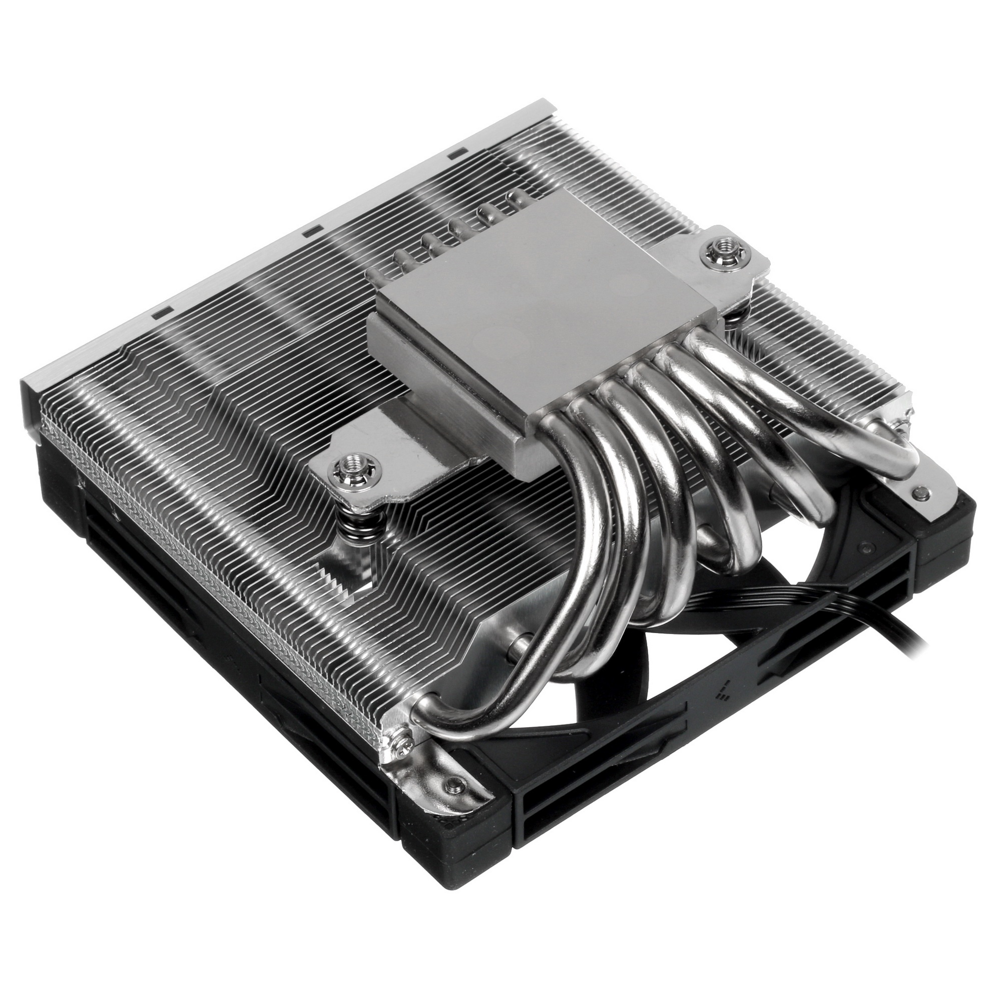 Кулер для процессора DEEPCOOL AN600 серебристый, 120 мм, алюминий/медь, 1850 об/мин, 24.2 дБ, 4 pin,