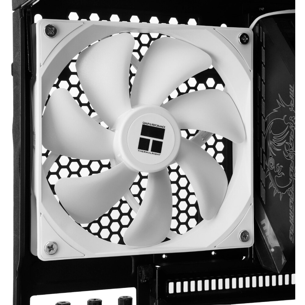 Вентилятор для корпуса Thermalright TL-B14W EXTREM белый, 140 мм, 2000 об/мин, 31.4 дБ, 4 pin