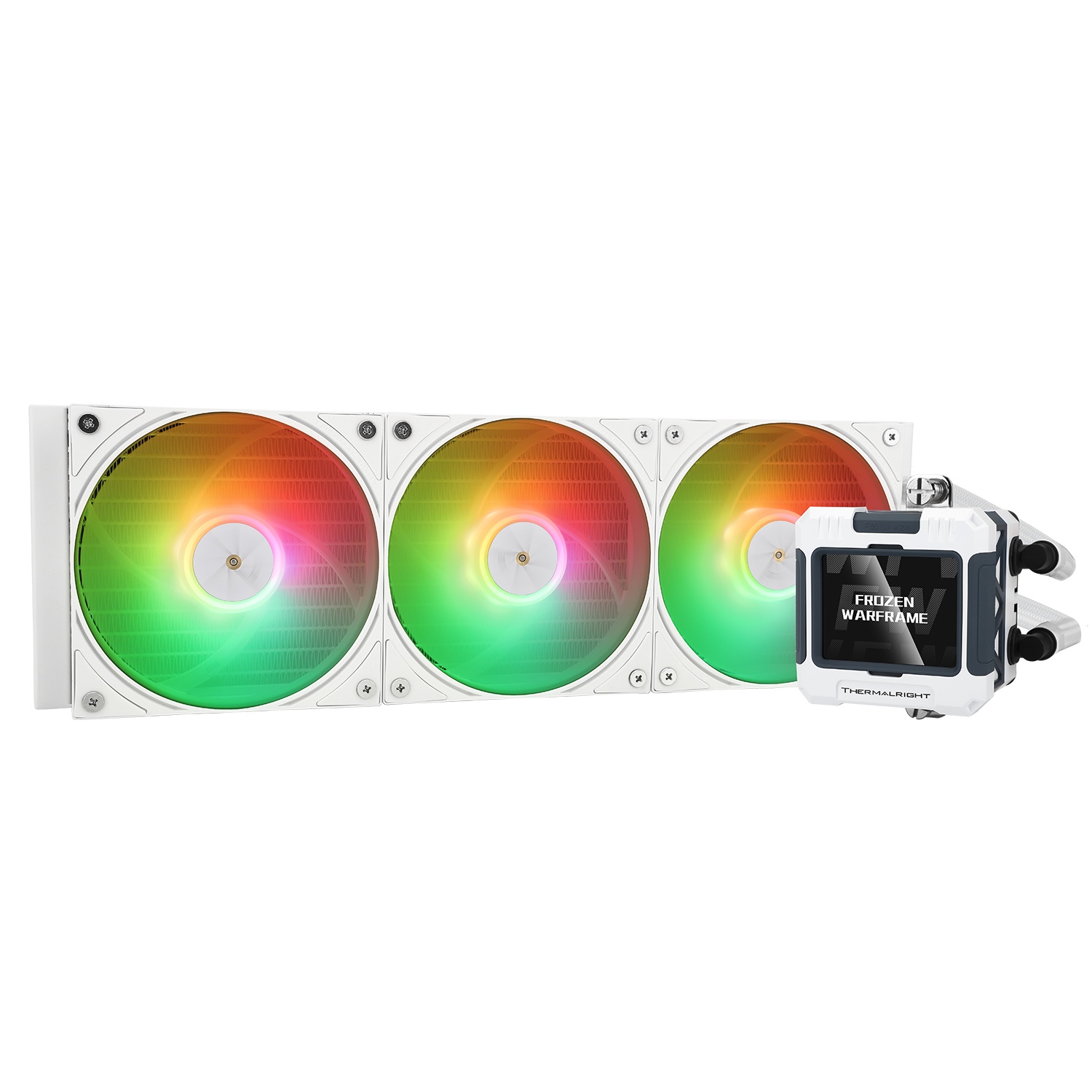 Система водяного охлаждения Thermalright Frozen Warframe 360 ARGB Soc-AM5/AM4/1200/1700/1851 белый 4