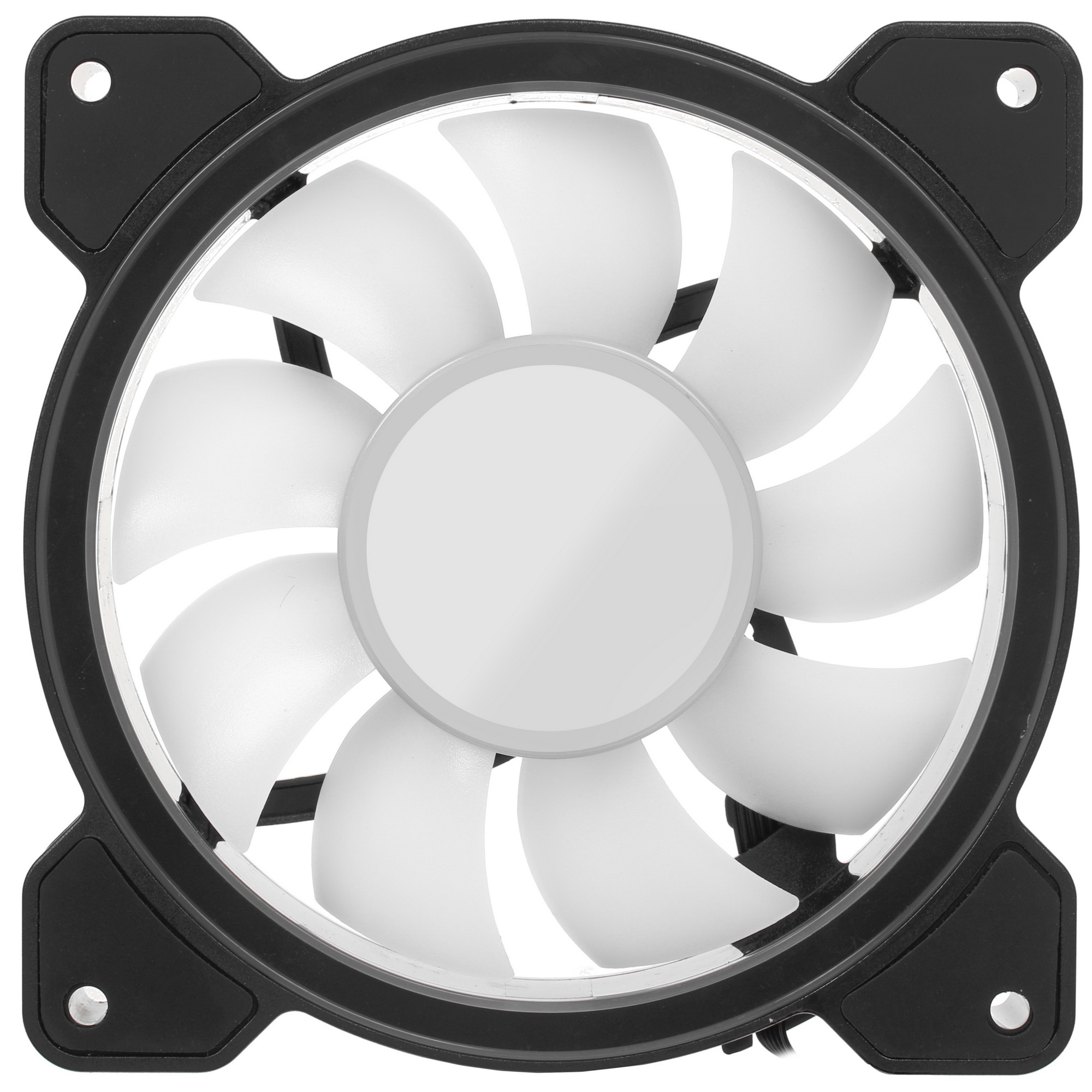 Вентилятор для корпуса Aerocool / Formula Mirage 12 ARGB черный, 120 мм, 1300 об/мин, 17.8 дБ, 6 pin
