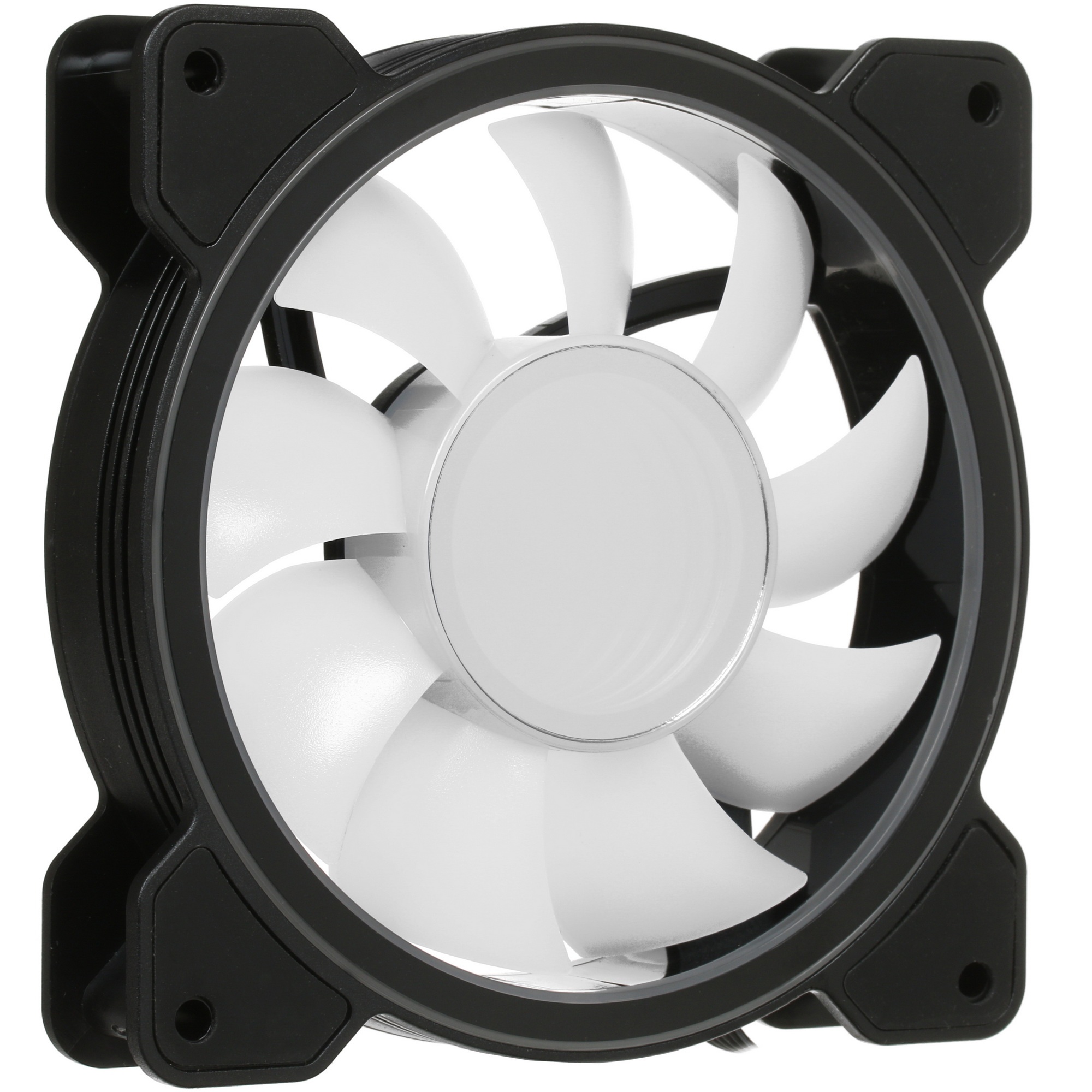 Вентилятор для корпуса Aerocool / Formula Mirage 12 ARGB черный, 120 мм, 1300 об/мин, 17.8 дБ, 6 pin