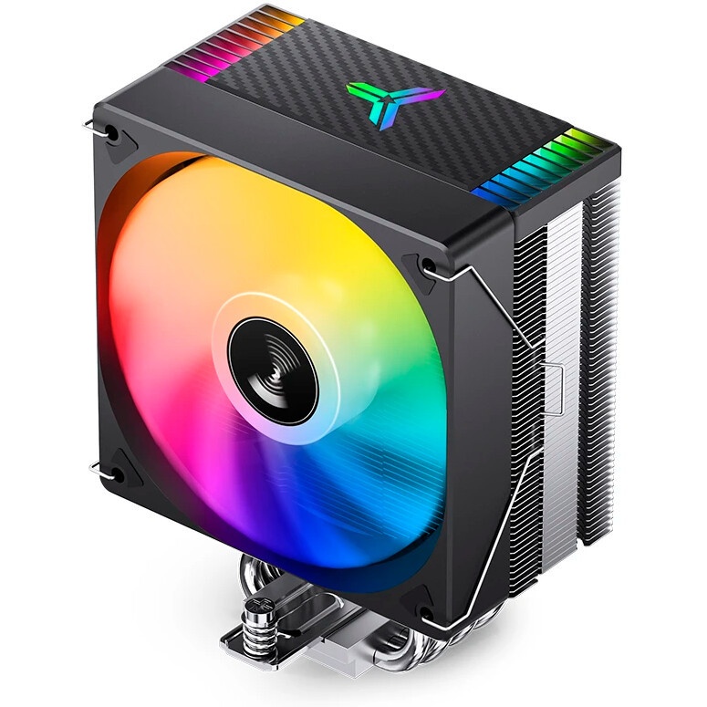 Кулер для процессора AeroCool / Formula Cylon 4F белый, 120 мм, алюминий/медь, 1800 об/мин, 26 дБ, 4