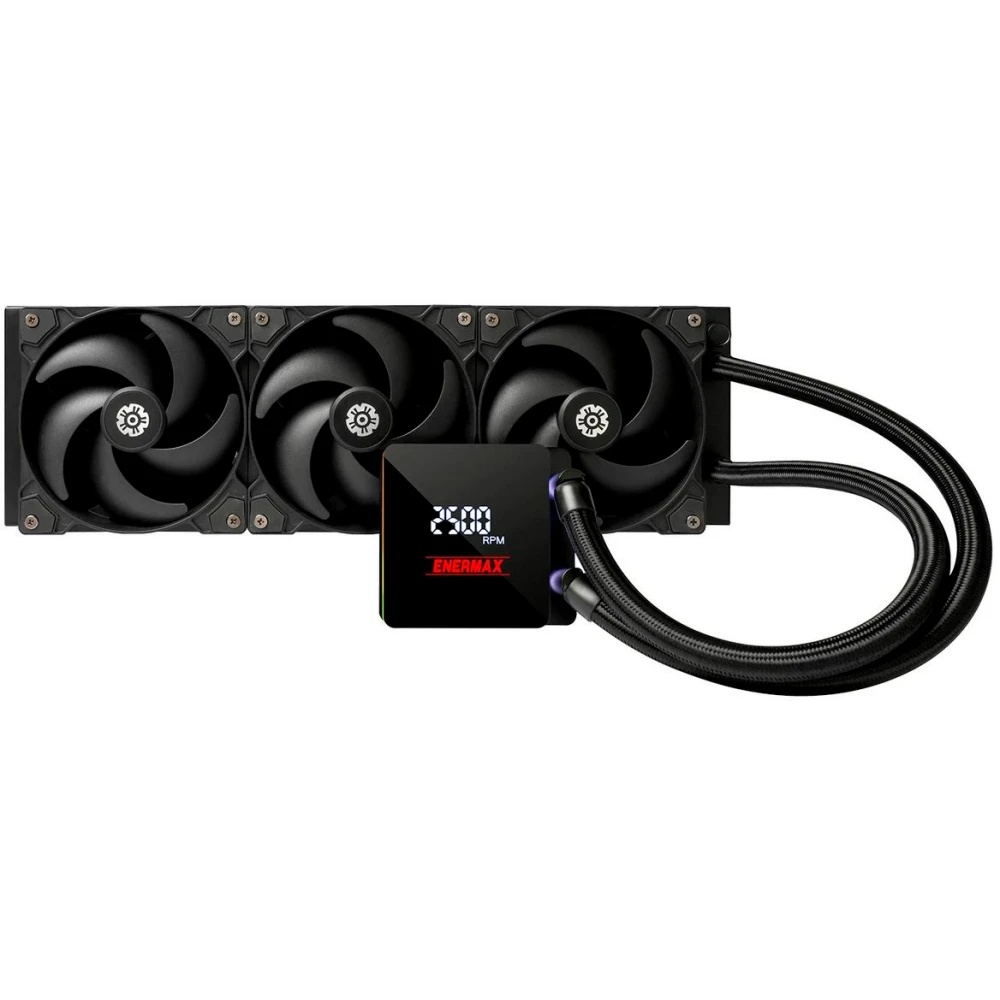 Жидкостная система охлаждения Enermax LIQTECH TR4 II черный, 120 мм, алюминий/медь, 2300 об/мин, 28