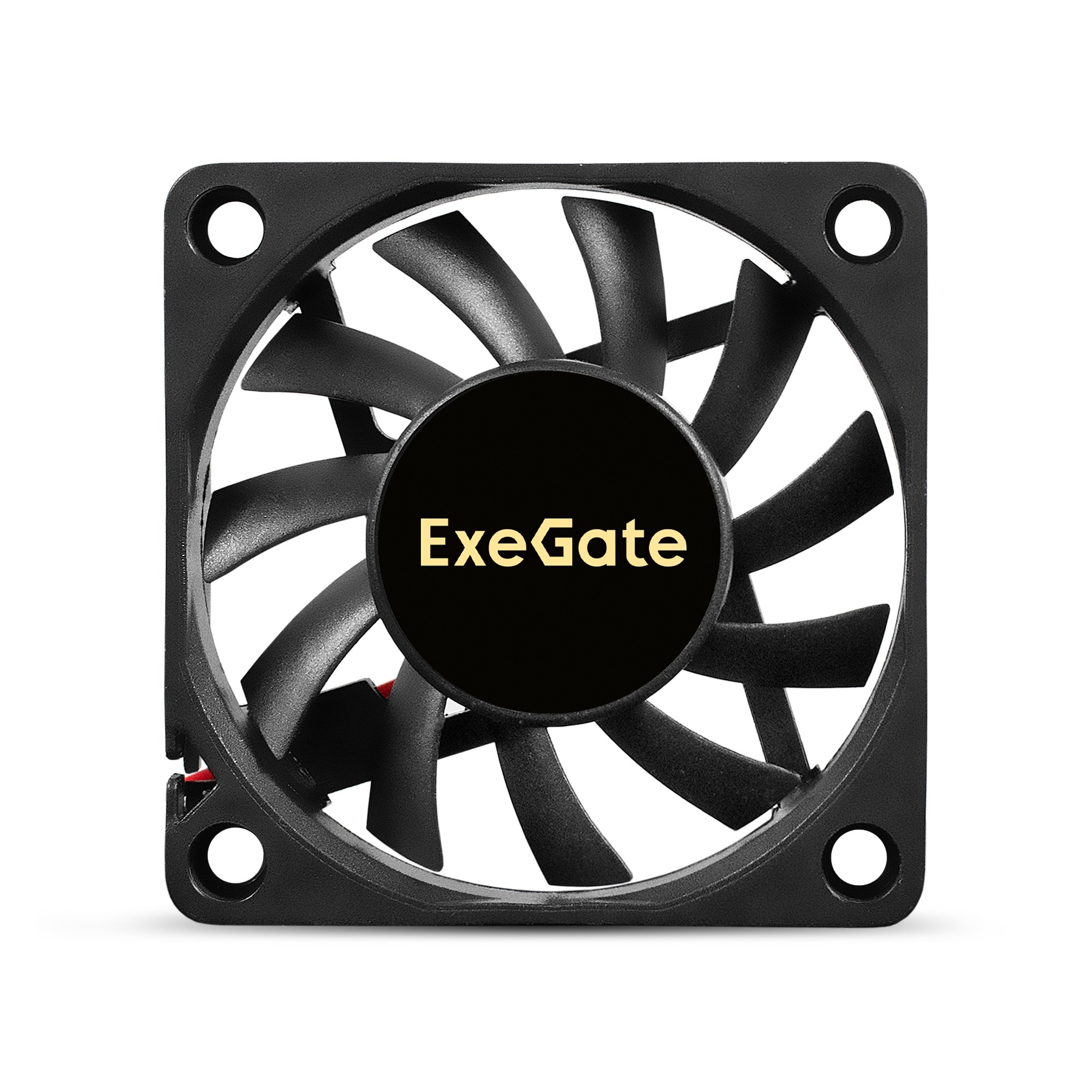 Вентилятор для корпуса ExeGate EX06010S2P-24 черный, 60 мм, 3000 об/мин, 24.1 дБ, 2 pin