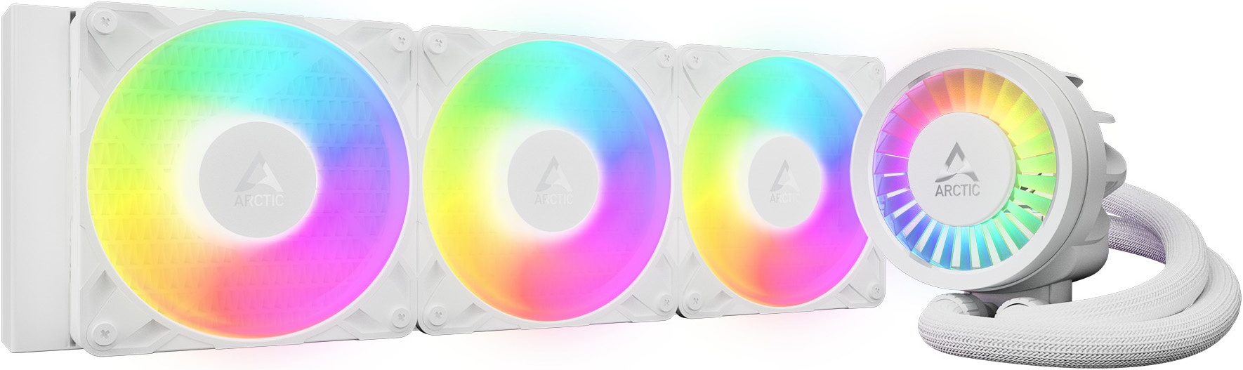 Система жидкостного охлаждения Arctic Cooling Liquid Freezer III Pro 360 ARGB Whte ACFRE00188A белый