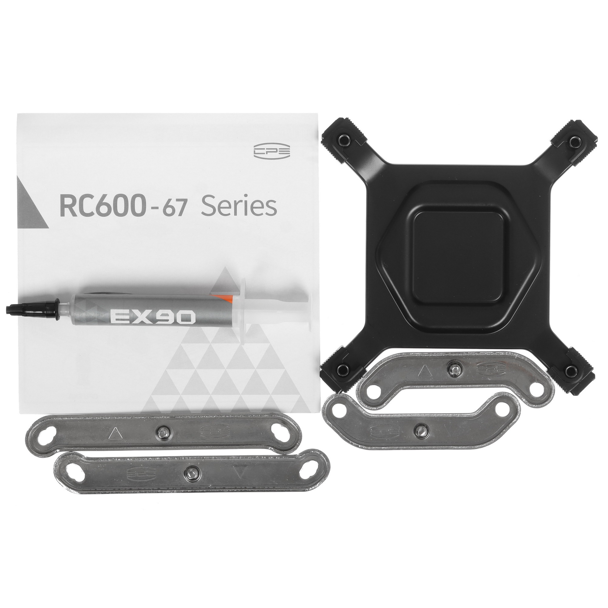 Кулер для процессора PCCooler RC600-67 (125W, 4-pin PWM, 67.5mm, Al, 4x6mm, 1x120mm, 62.5CFM, 32.5dB