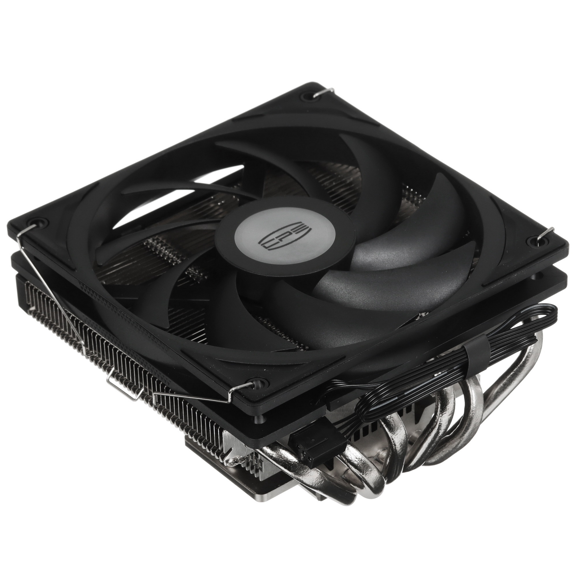Кулер для процессора PCCooler RC600-67 (125W, 4-pin PWM, 67.5mm, Al, 4x6mm, 1x120mm, 62.5CFM, 32.5dB