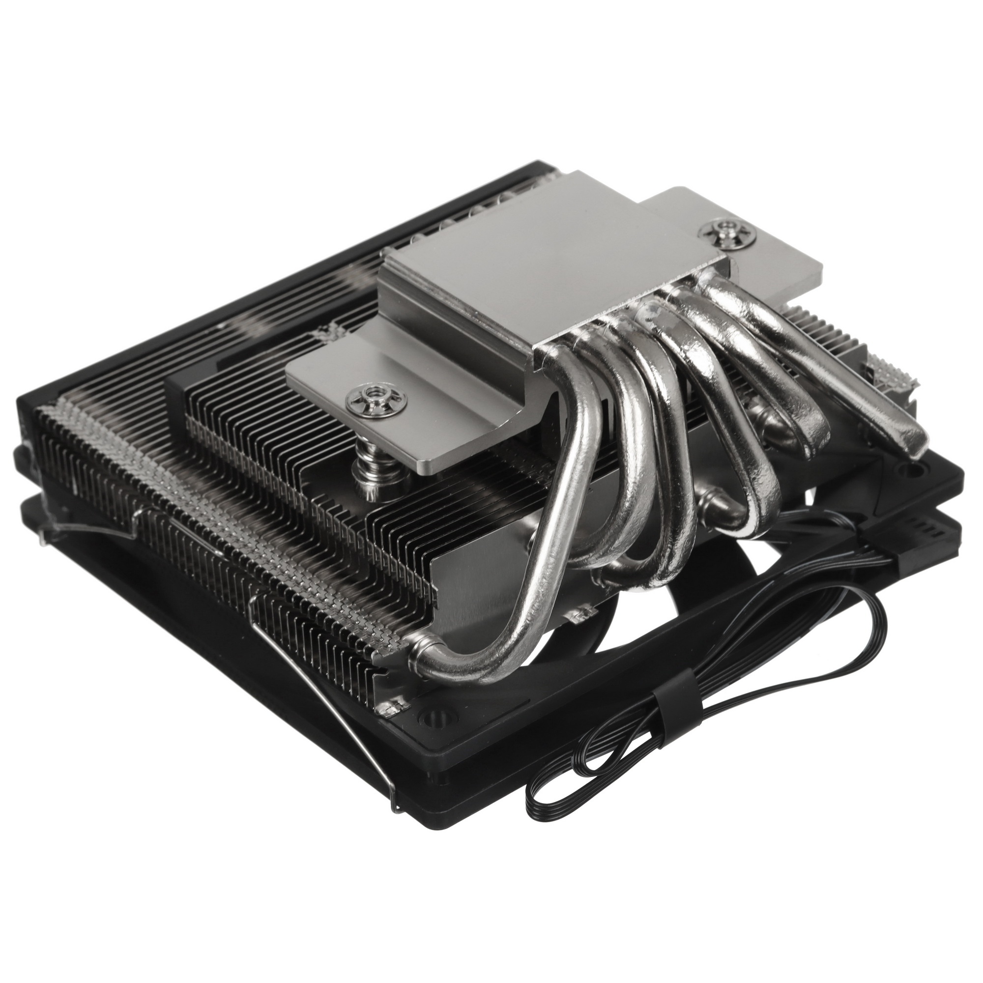 Кулер для процессора PCCooler RC600-67 (125W, 4-pin PWM, 67.5mm, Al, 4x6mm, 1x120mm, 62.5CFM, 32.5dB