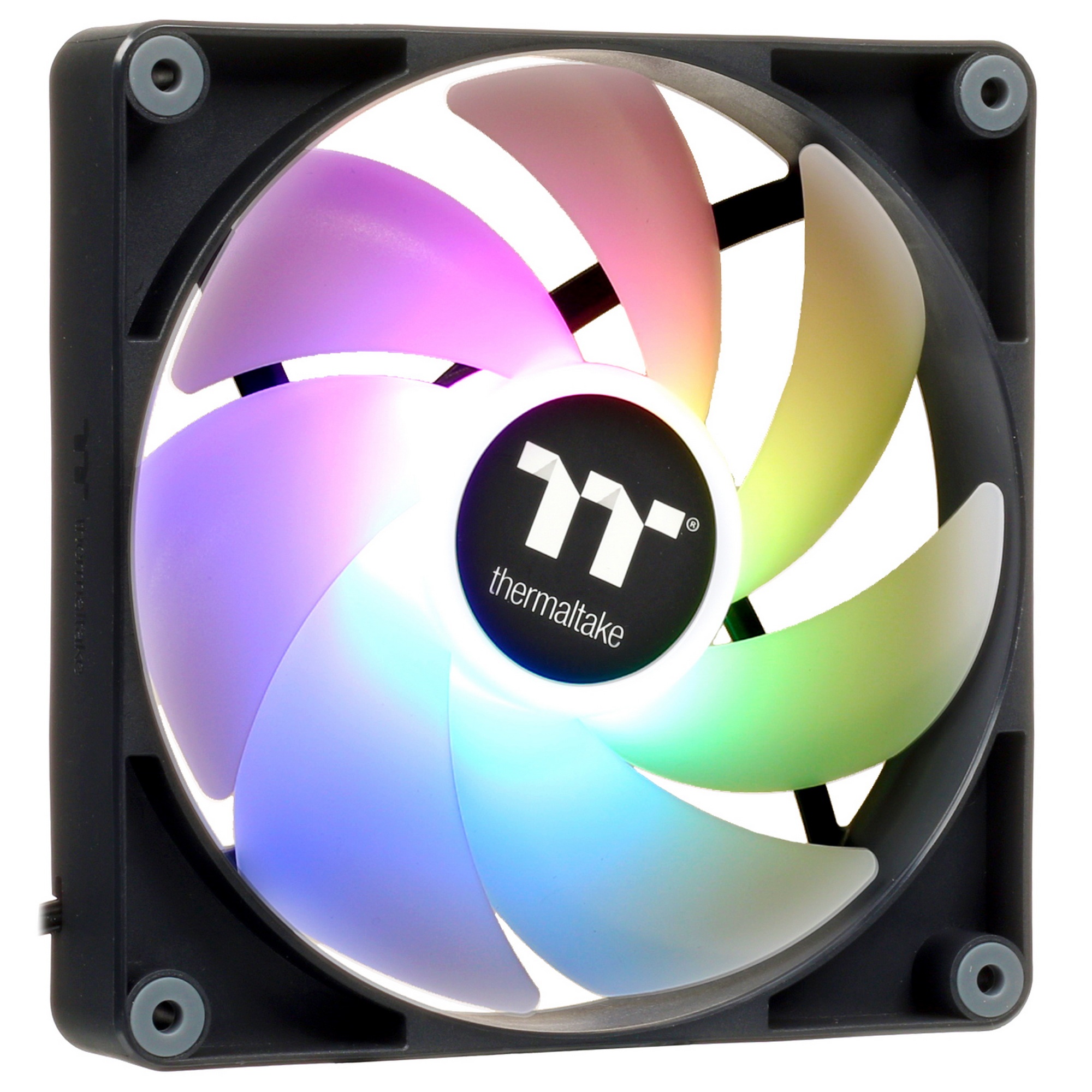 Вентилятор Thermaltake CT140 ARGB 140x140x25mm черный 4-pin 30.5dB Ret (CL-F150-PL14SW-A)