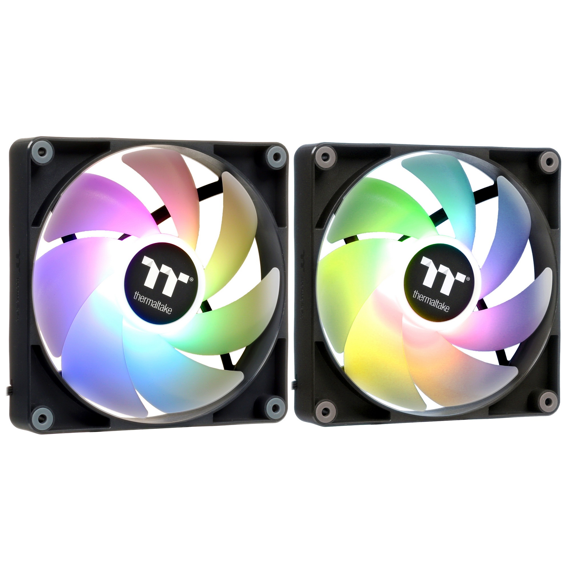 Вентилятор Thermaltake CT140 ARGB 140x140x25mm черный 4-pin 30.5dB Ret (CL-F150-PL14SW-A)