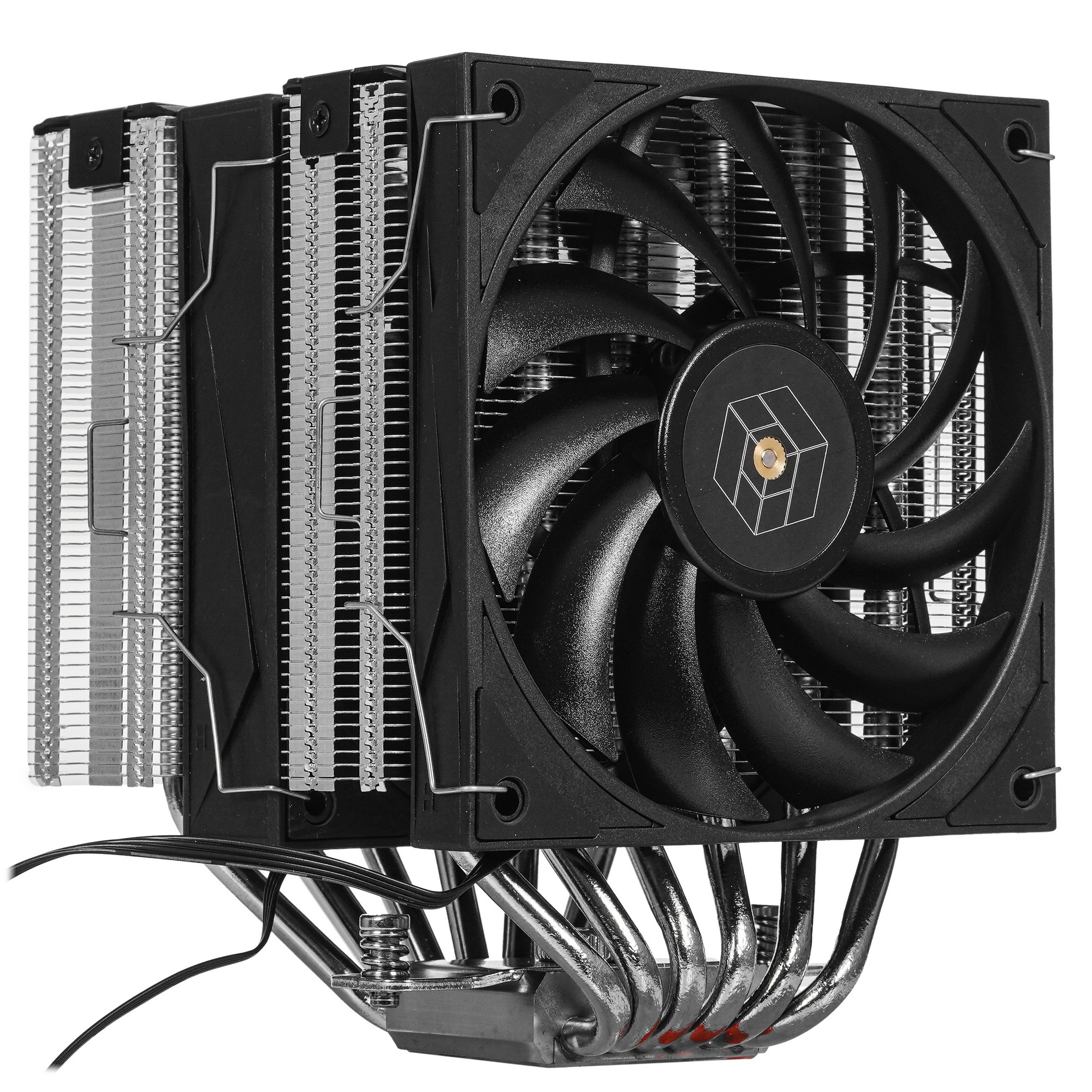 Кулер для процессора/ Thermalright Royal Knight 120 (4-pin PWM, 156mm, Ni/Cu, 6x6mm, 2x120mm, 80.45C