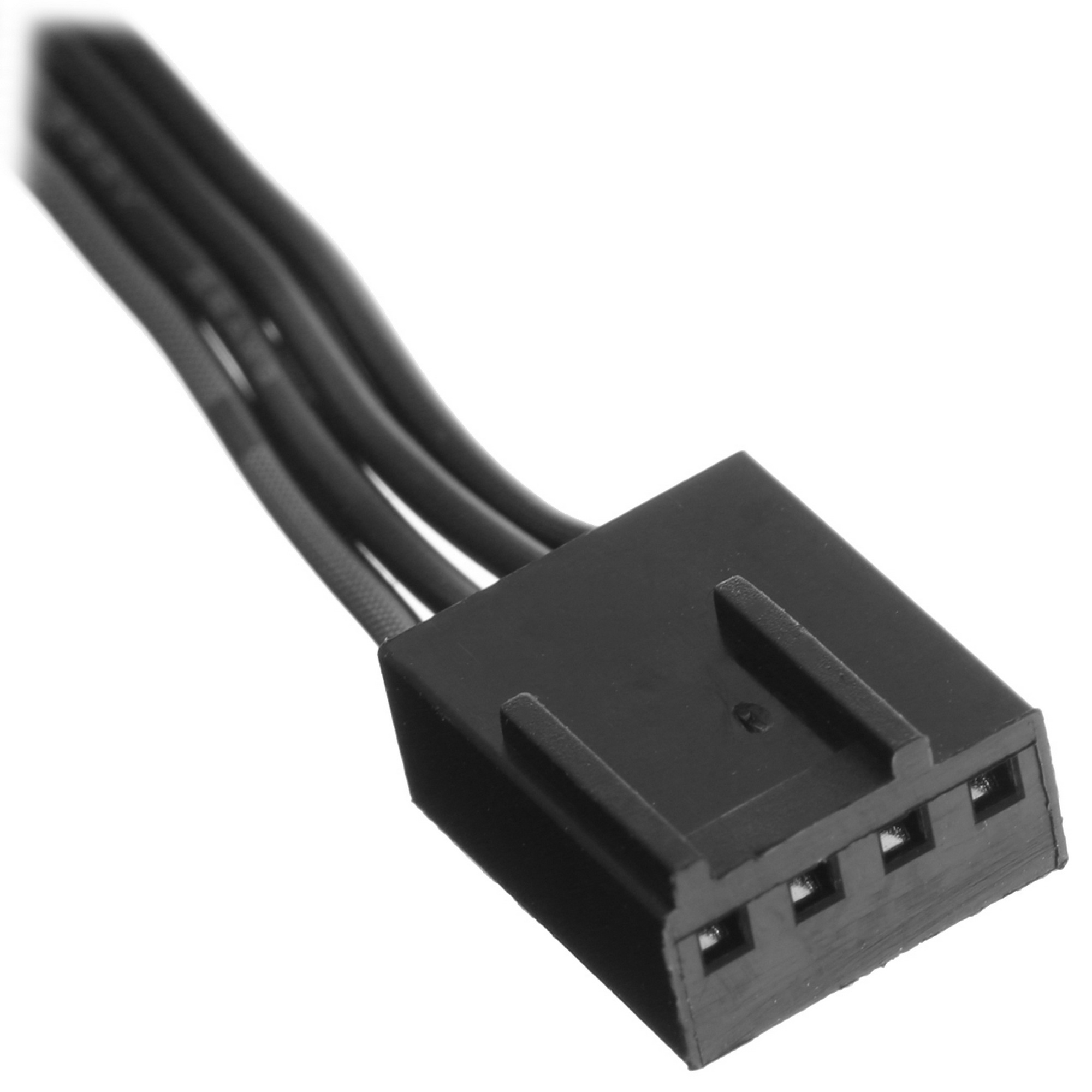 Вентилятор для корпуса DEEPCOOL RF120 FS черный, 120 мм, 1500 об/мин, 27 дБ, 4 pin