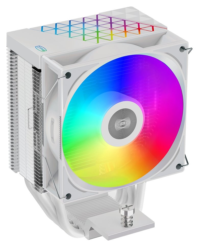 Устройство охлаждения (кулер) PcCooler R400 ARGB Soc-AM5/AM4/1200/1700/1851 белый 4-pin Al+Cu 180W R