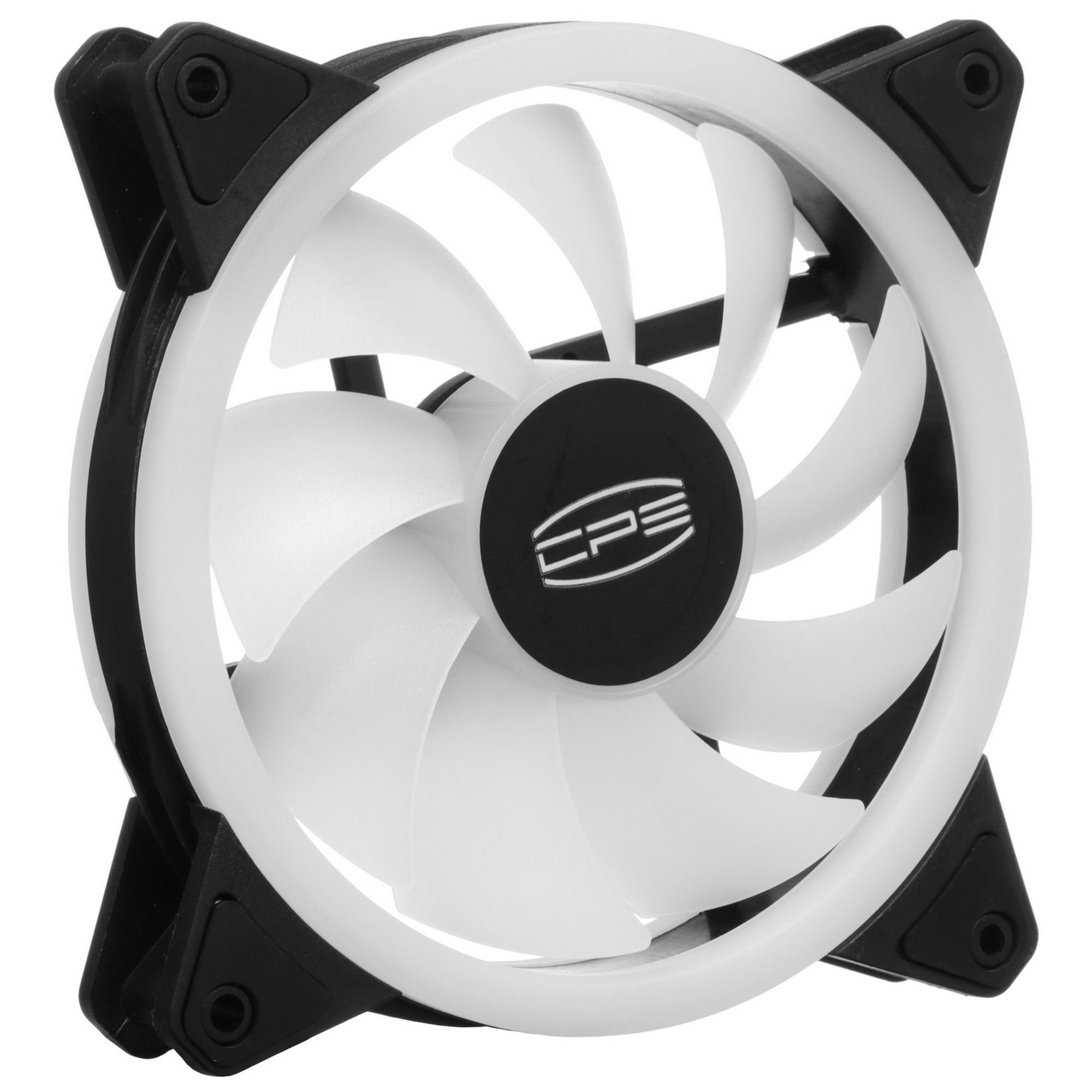 Вентилятор для корпуса PcCooler F3 T120 ARGB 120х120x25 черный 4-pin 21.6дБ (F3-T120BKAM1-GL) Ret