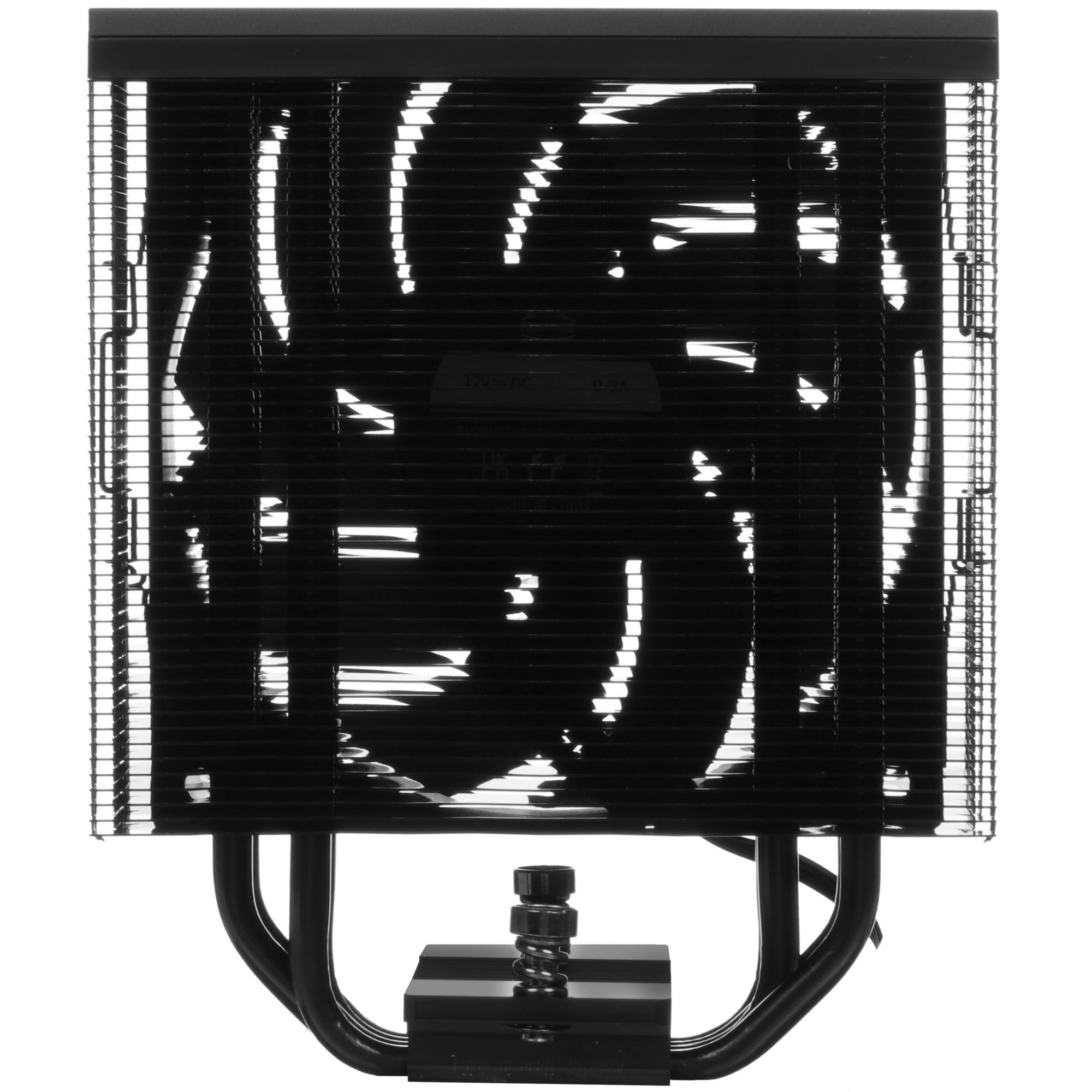 Устройство охлаждения (кулер) PcCooler RZ400 V2 Soc-AM5/AM4/1200/1700/1851 черный 4-pin 32dB Al+Cu 2
