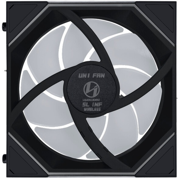 Вентилятор для корпуса Lian Li Uni Fan SL-INF черный, 120 мм, 2100 об/мин, 29 дБ, 4 pin