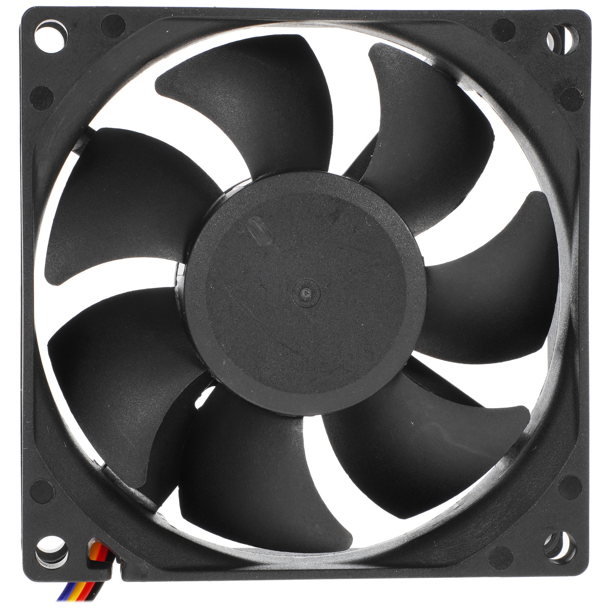Вентилятор Gembird D8025SM-4 черный 80мм 3000rpm 32db 4-pin